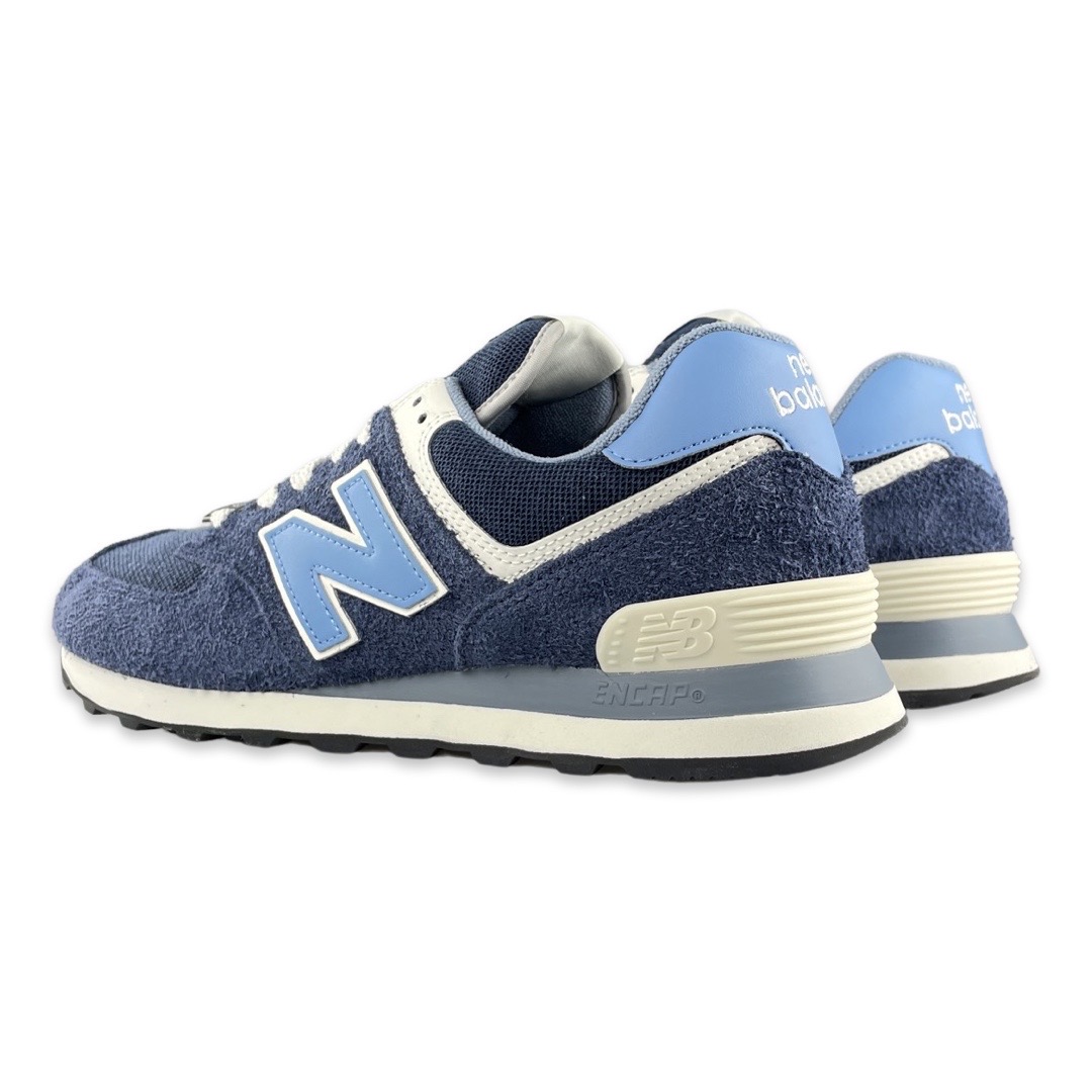 New Balance 574 Sneaker Navy/Light Blue