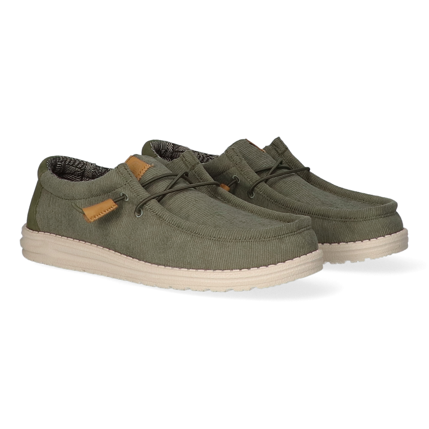 HEYDUDE HD40163 Instapper Wally Corduroy Olive