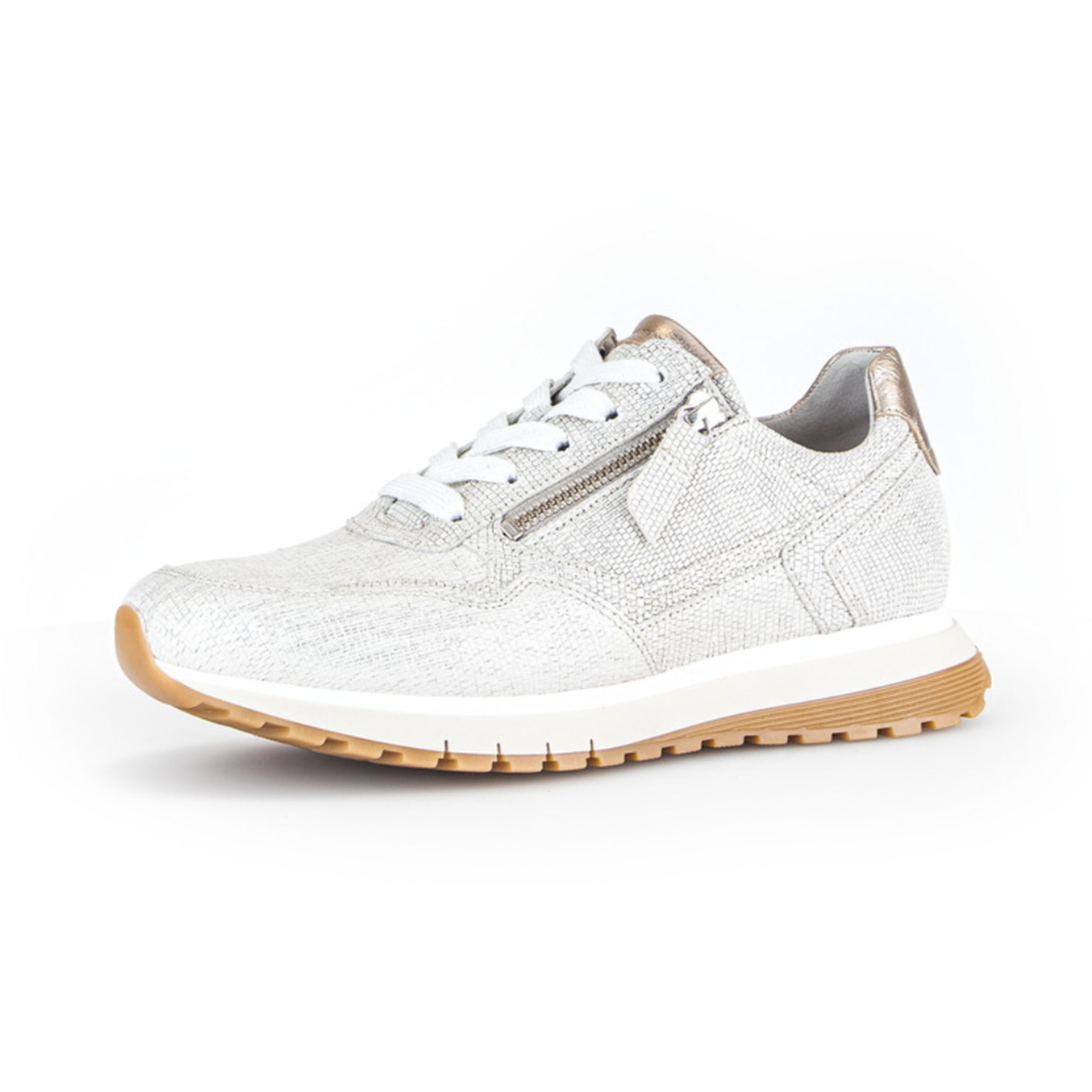 Gabor 46.378 Sneaker White/Gold/Powder H