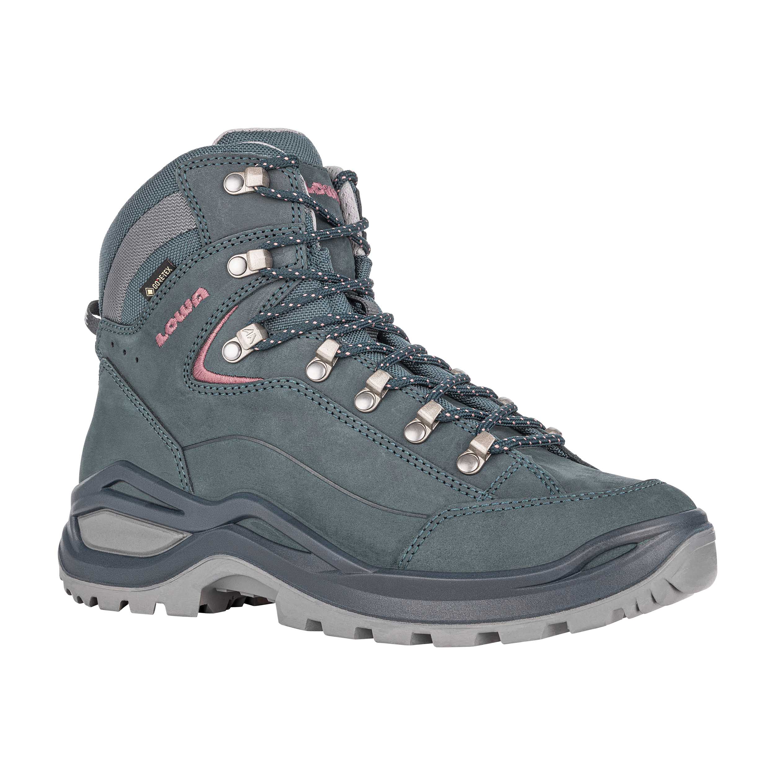 Lowa 321916 Renegade Evo GTX Mid Ws Steelblue/Oldrose