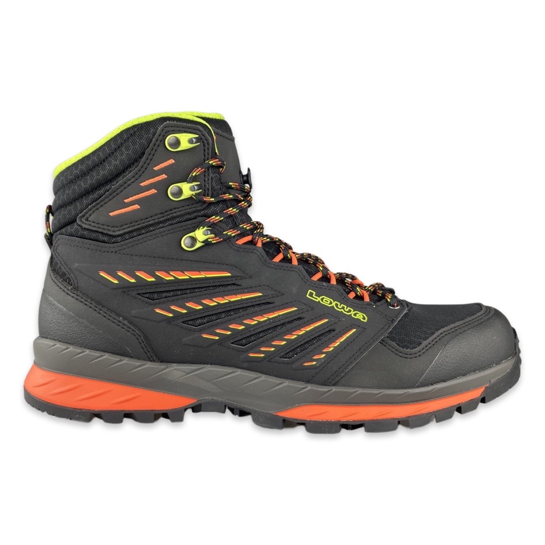 Lowa 210741 Trek EVO GTX Mid Black/Flame