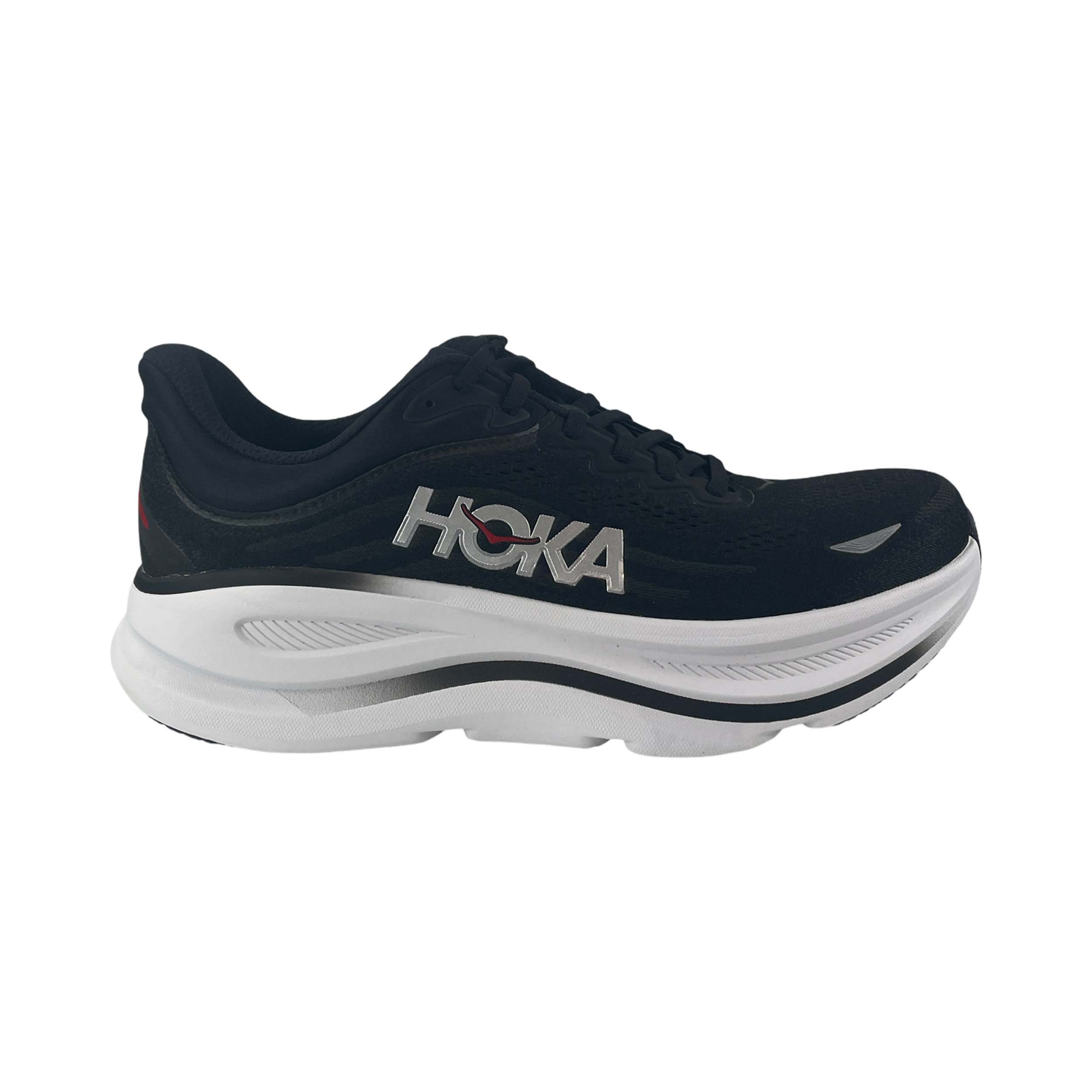 Hoka 1162011 Bondi 9 Men Black/Vermillion