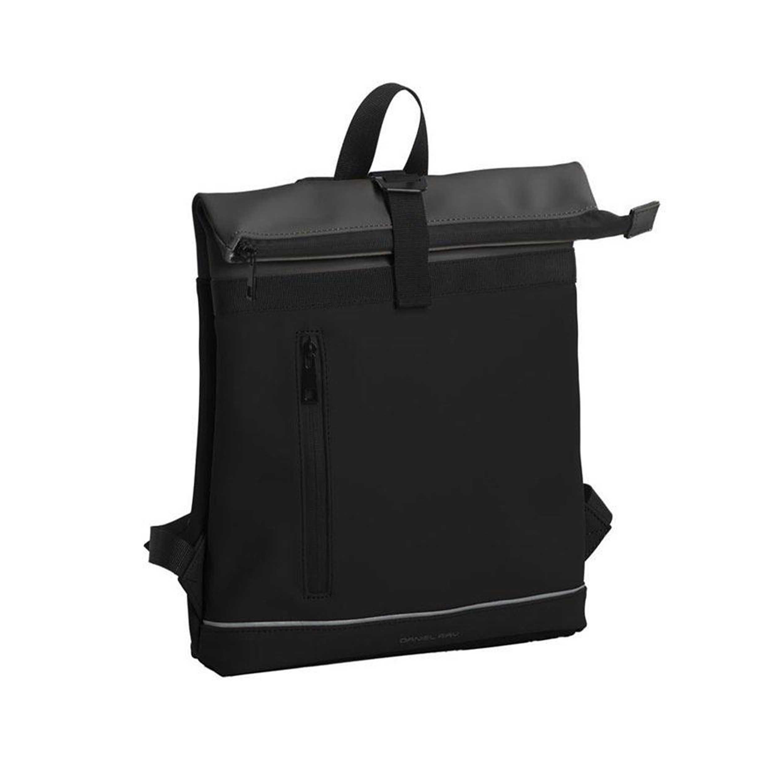 Daniel Ray 1468 Rolltop Rugtas Seattle Zwart/Lichtgrijs