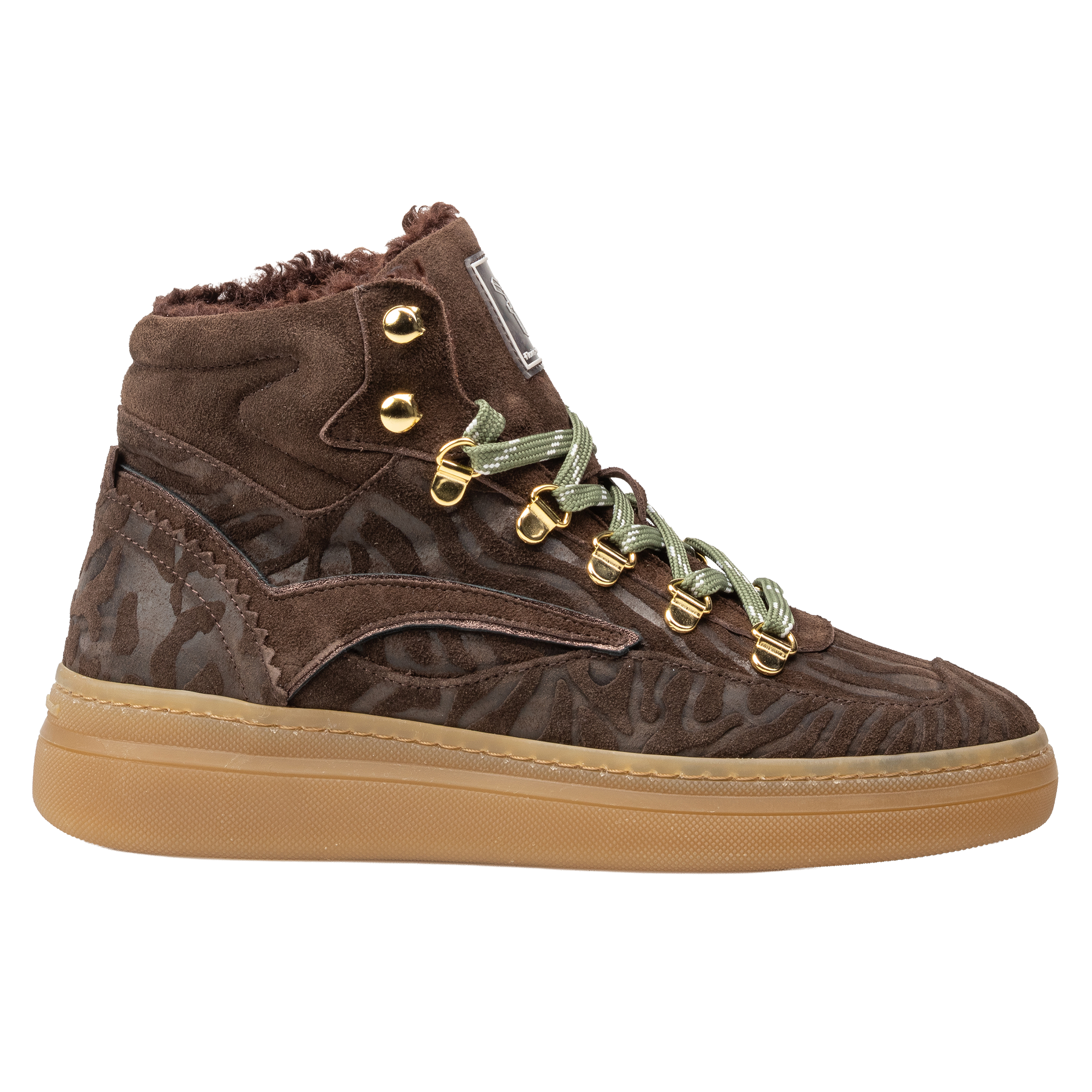 Floris van Bommel SFW-10175 Sneaker Fygi 02.00 Dark Brown G1/2