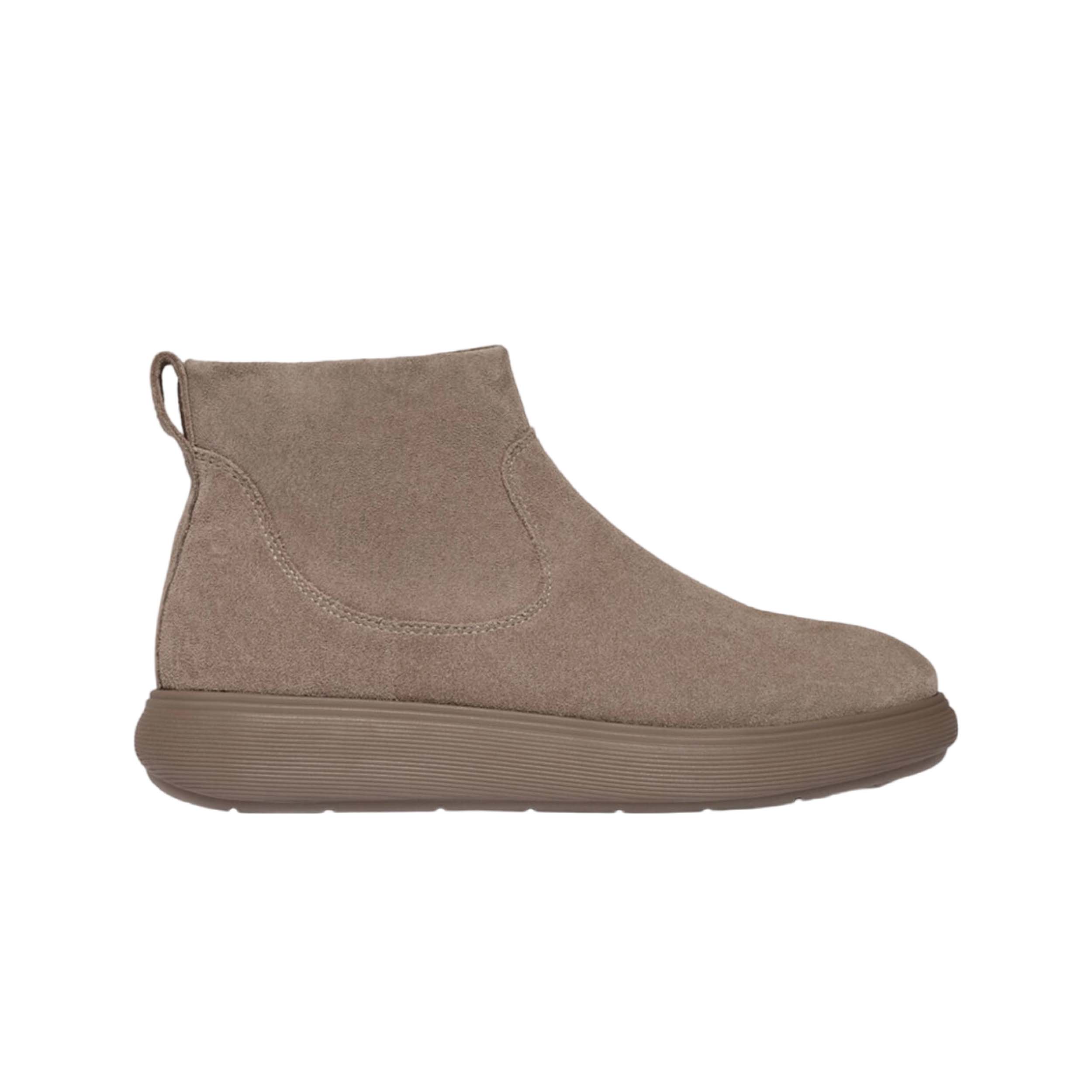 FitFlop E35 Enkellaars IQ-Comff Zip Taupe
