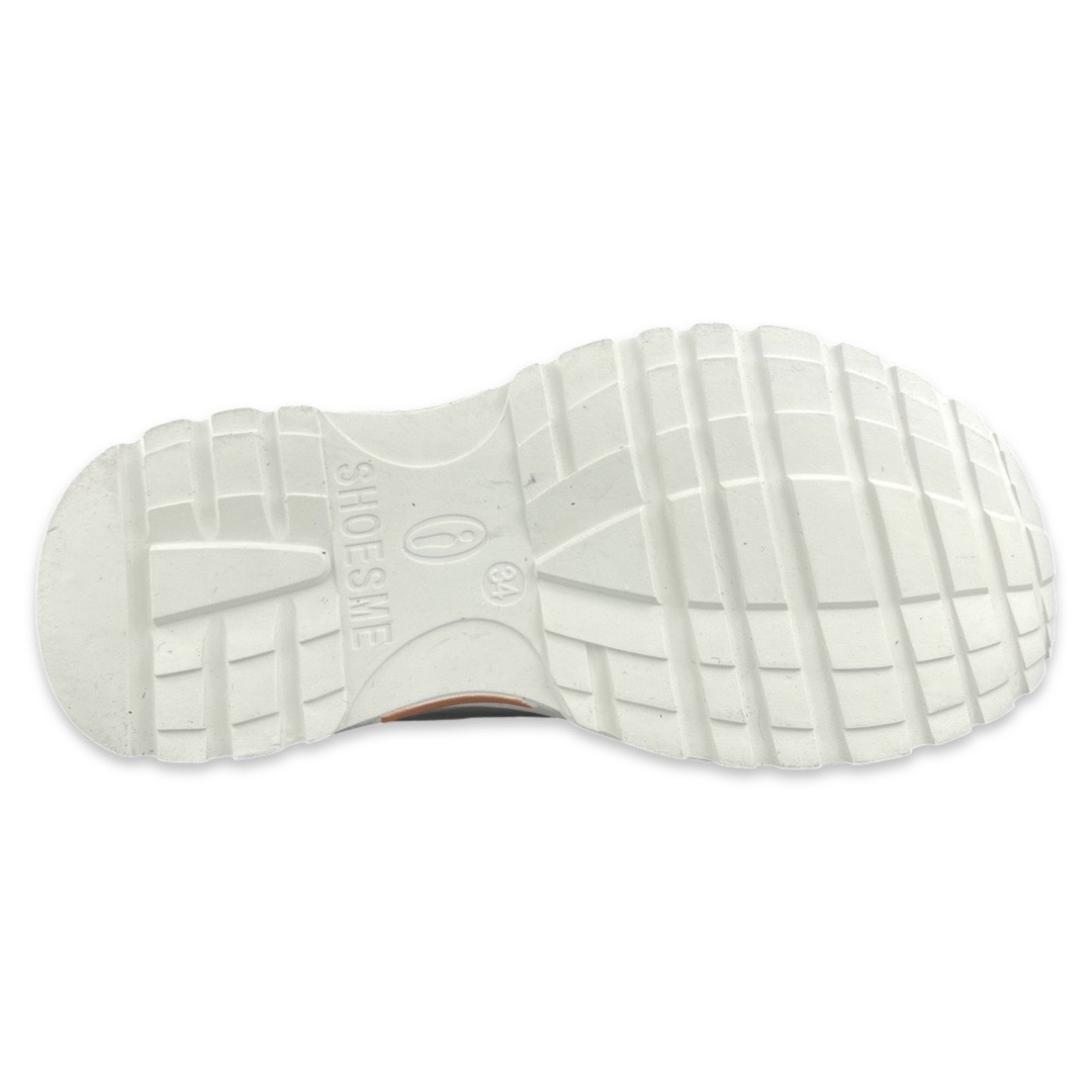Shoesme Sneaker NR22S100 veter/klittenband Wit