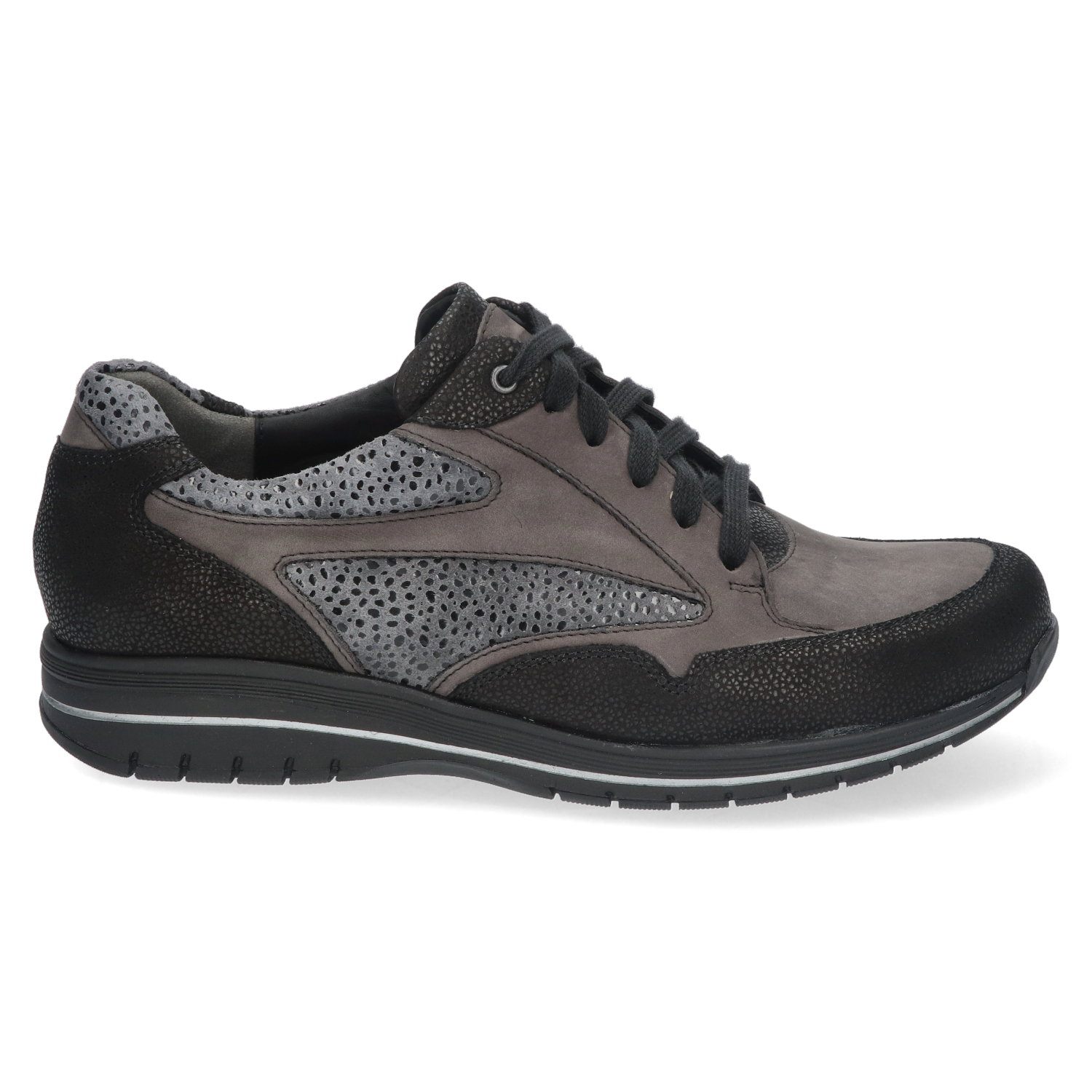 Durea 6148 Sneaker Zwart/Taupe H