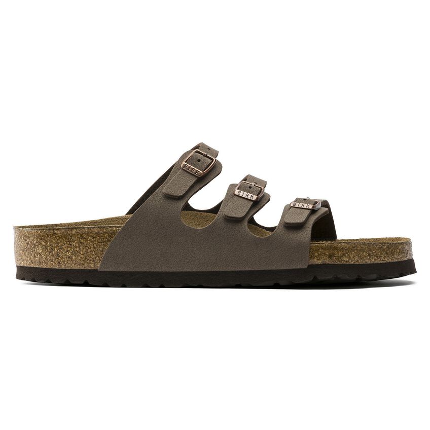 Birkenstock 53881 Slipper Florida Mocha Regular