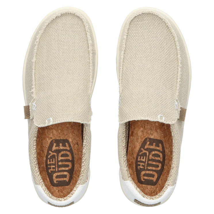 HEYDUDE HD40124 Instapper Mikka Braided Off White
