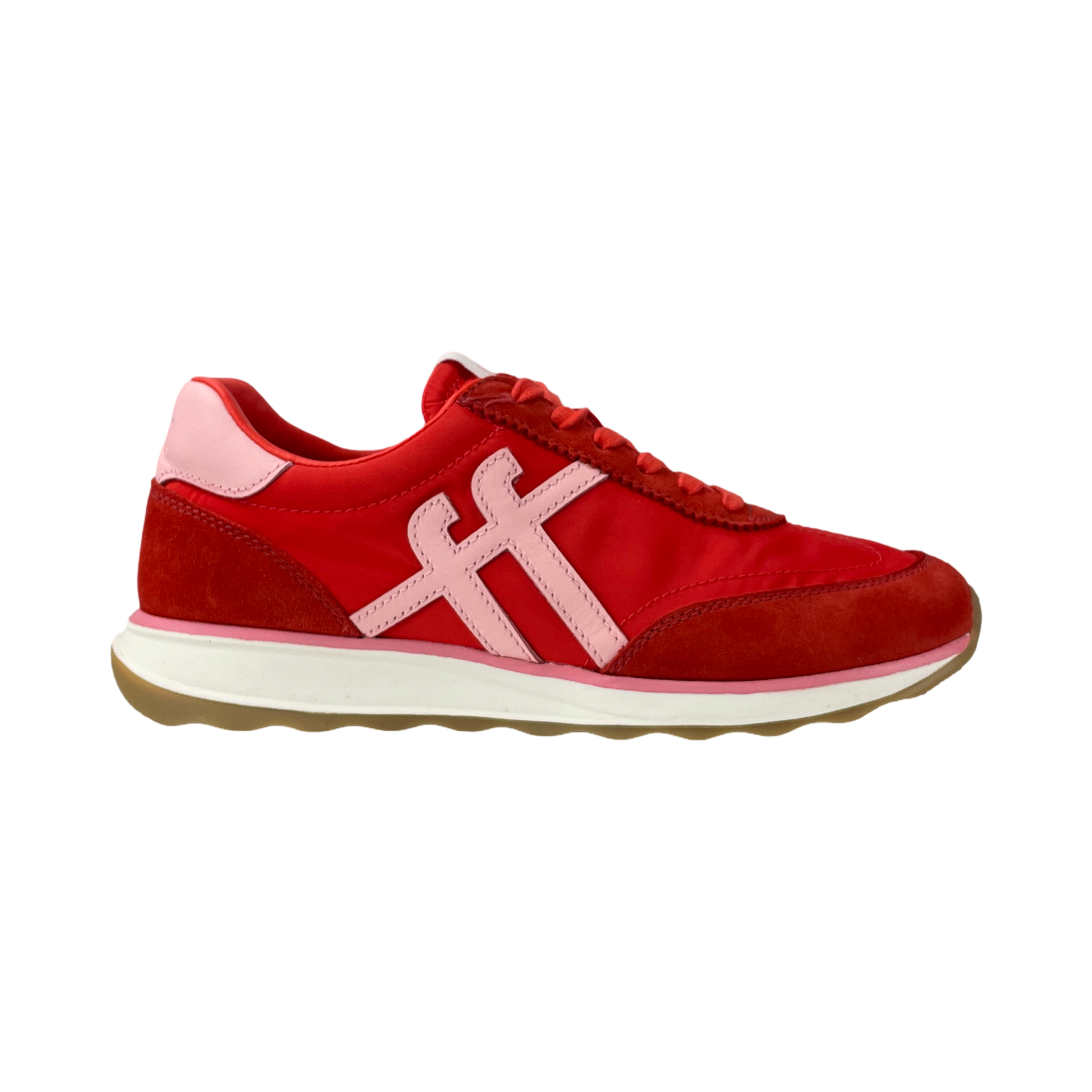 FitFlop A5P Sneaker Retro-Q Cherry Tomato/Warm Pink