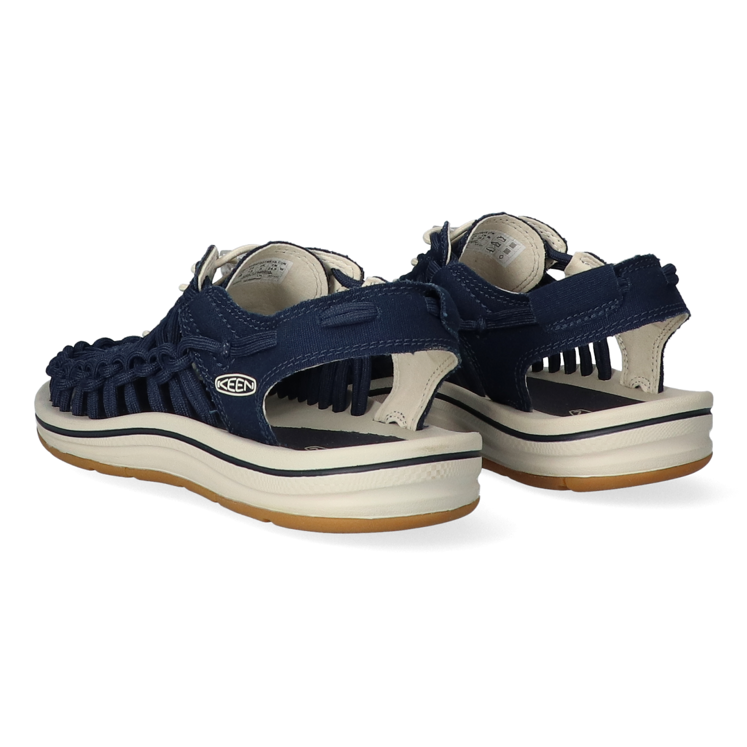 Keen K1026232 Sandaal Uneek Canvas Women Navy/Birchuk