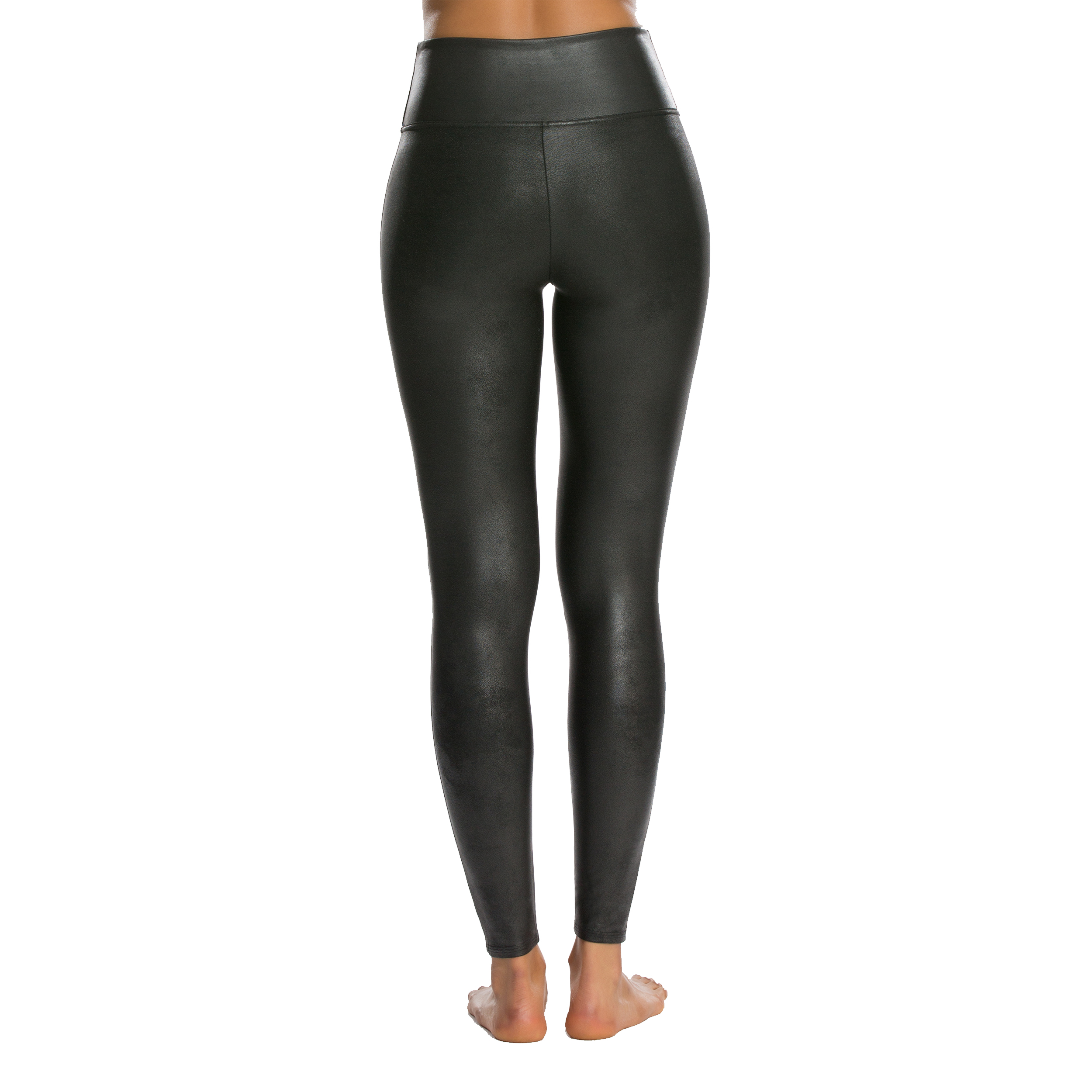 Spanx 2437R Faux Leather Leggings Black