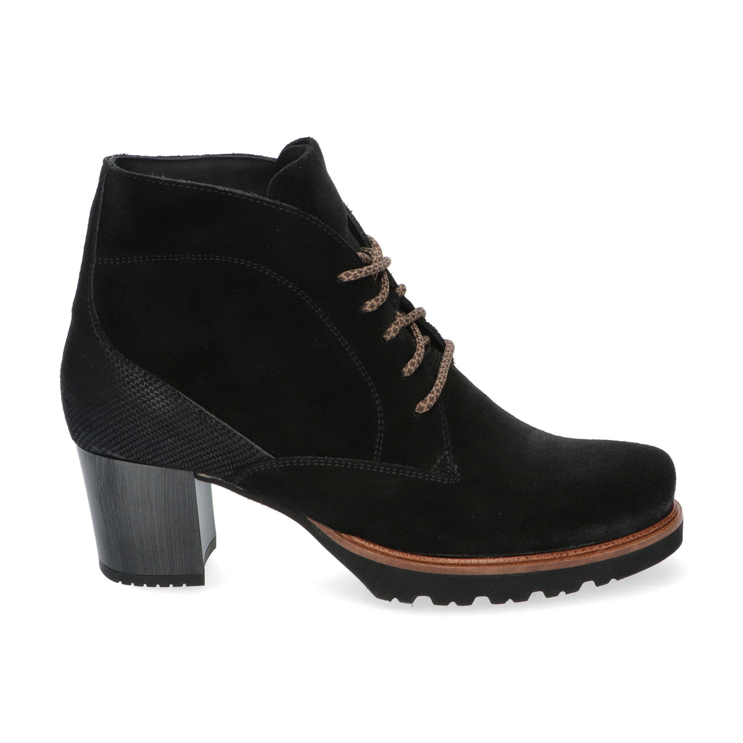 Durea 9733 Enkellaars Zwart H