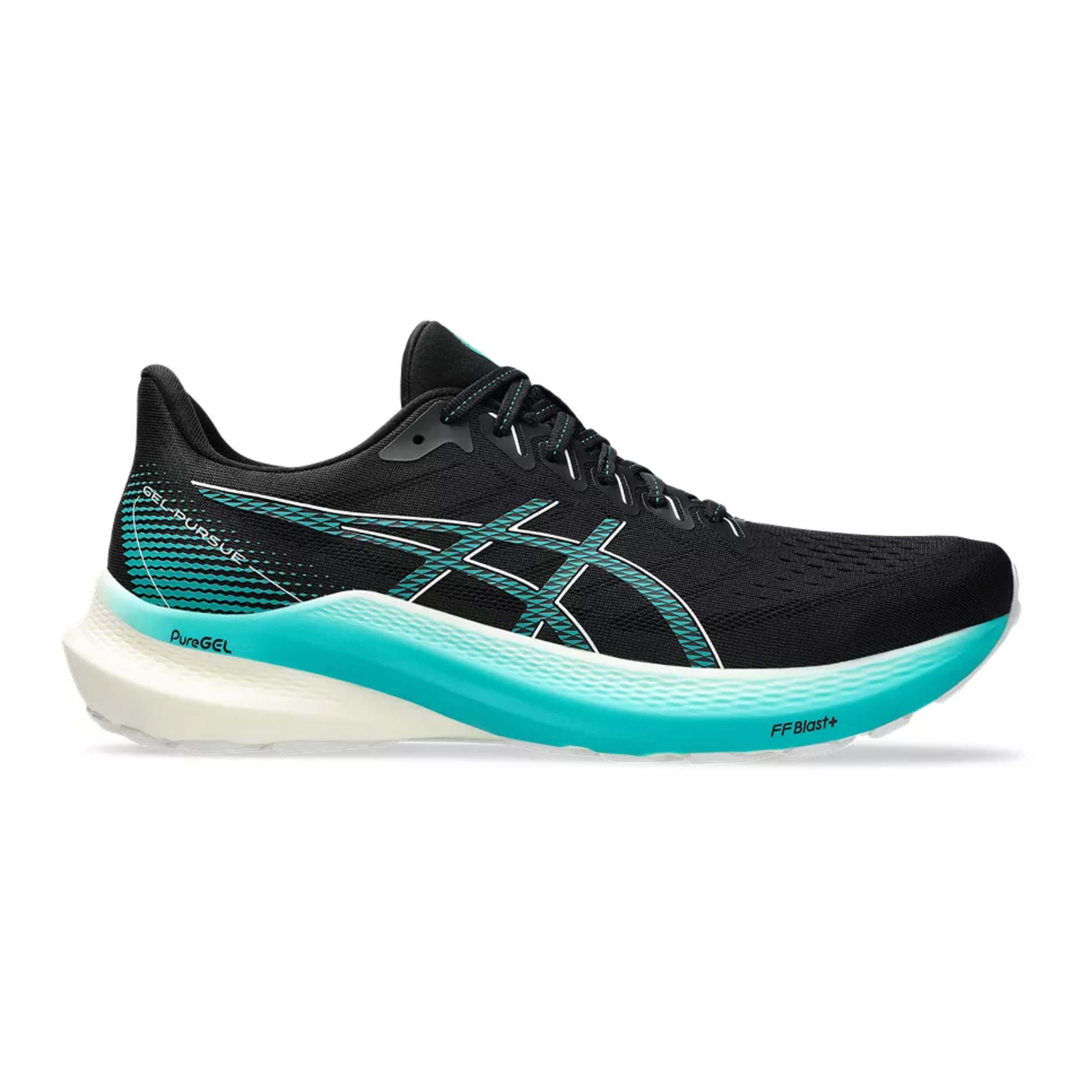 Asics 1011C046 Gel-Pursue 10 Men Black/Wave Teal
