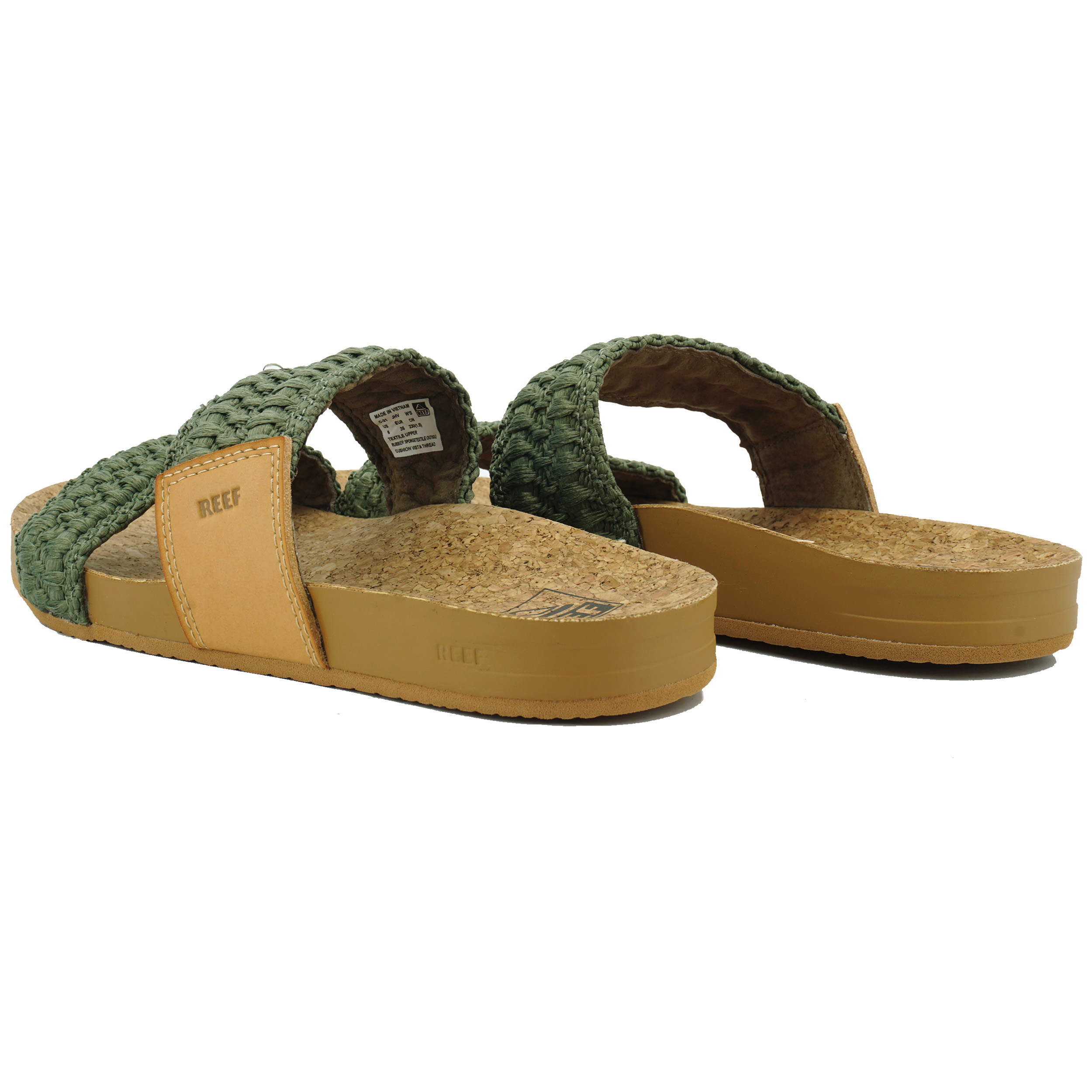 Reef CI39235 Slipper Cushion Vista Thread Olive