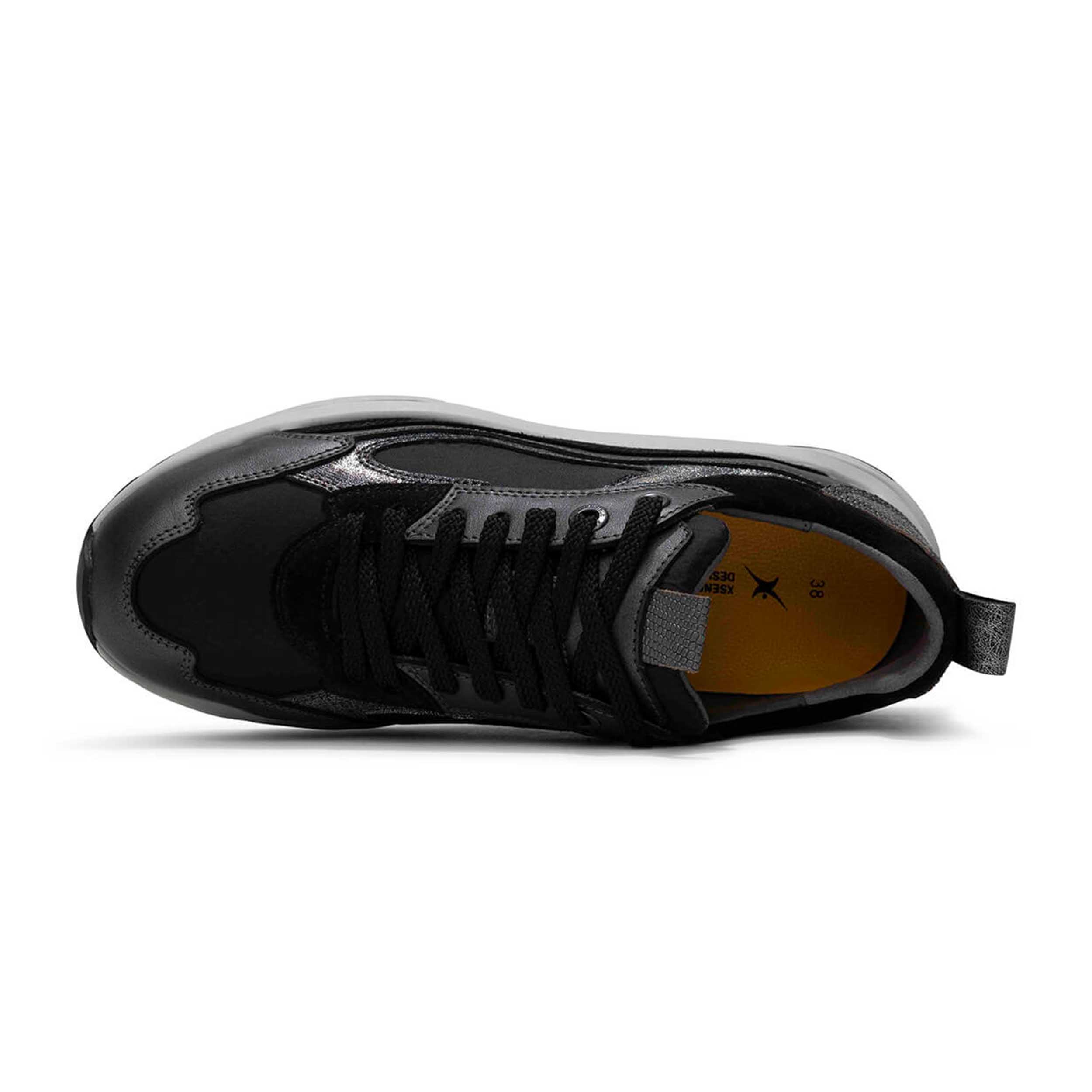 Xsensible 33004.5 Sneaker Milau Black Combi G