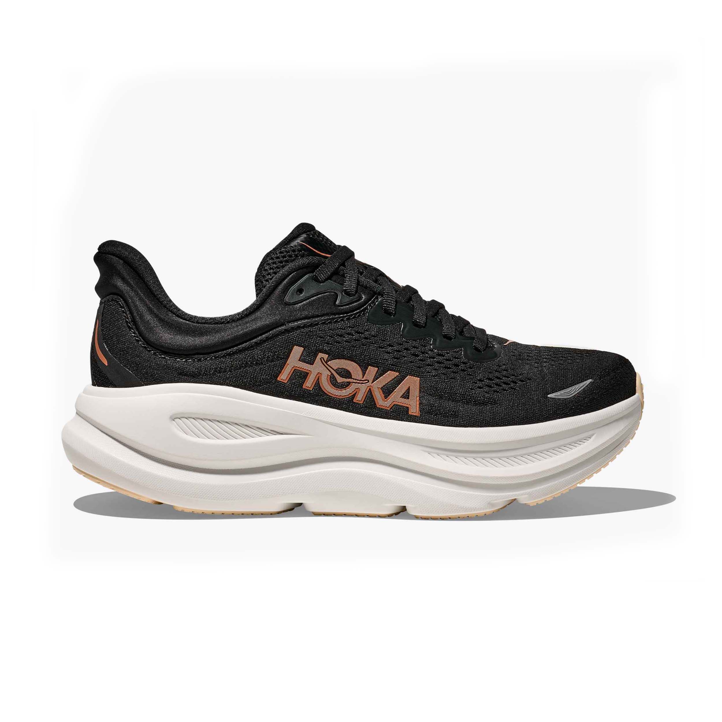 Hoka 1162012 Bondi 9 Women Black/Rose Gold