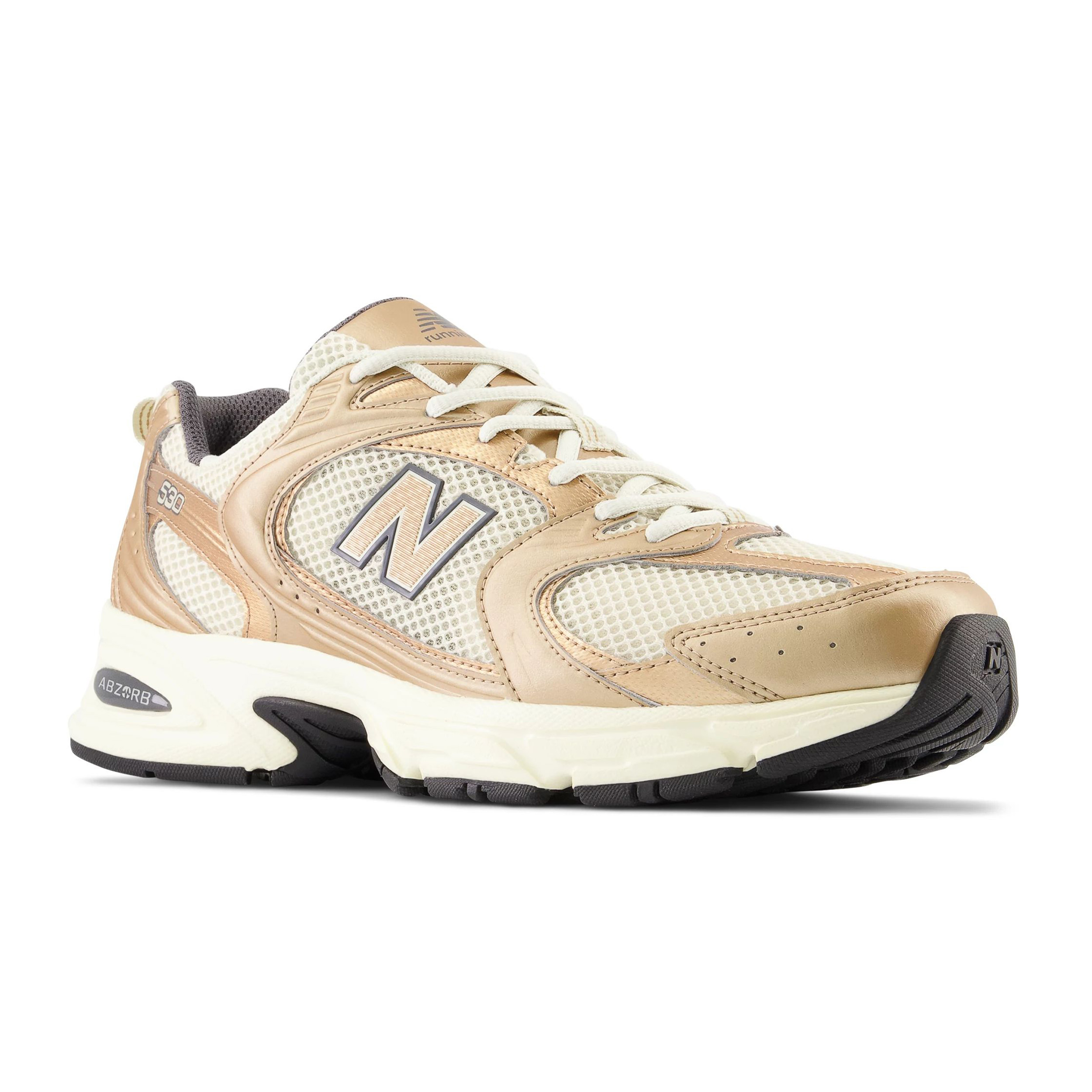 New Balance 530 Turtledove/Gold Metallic