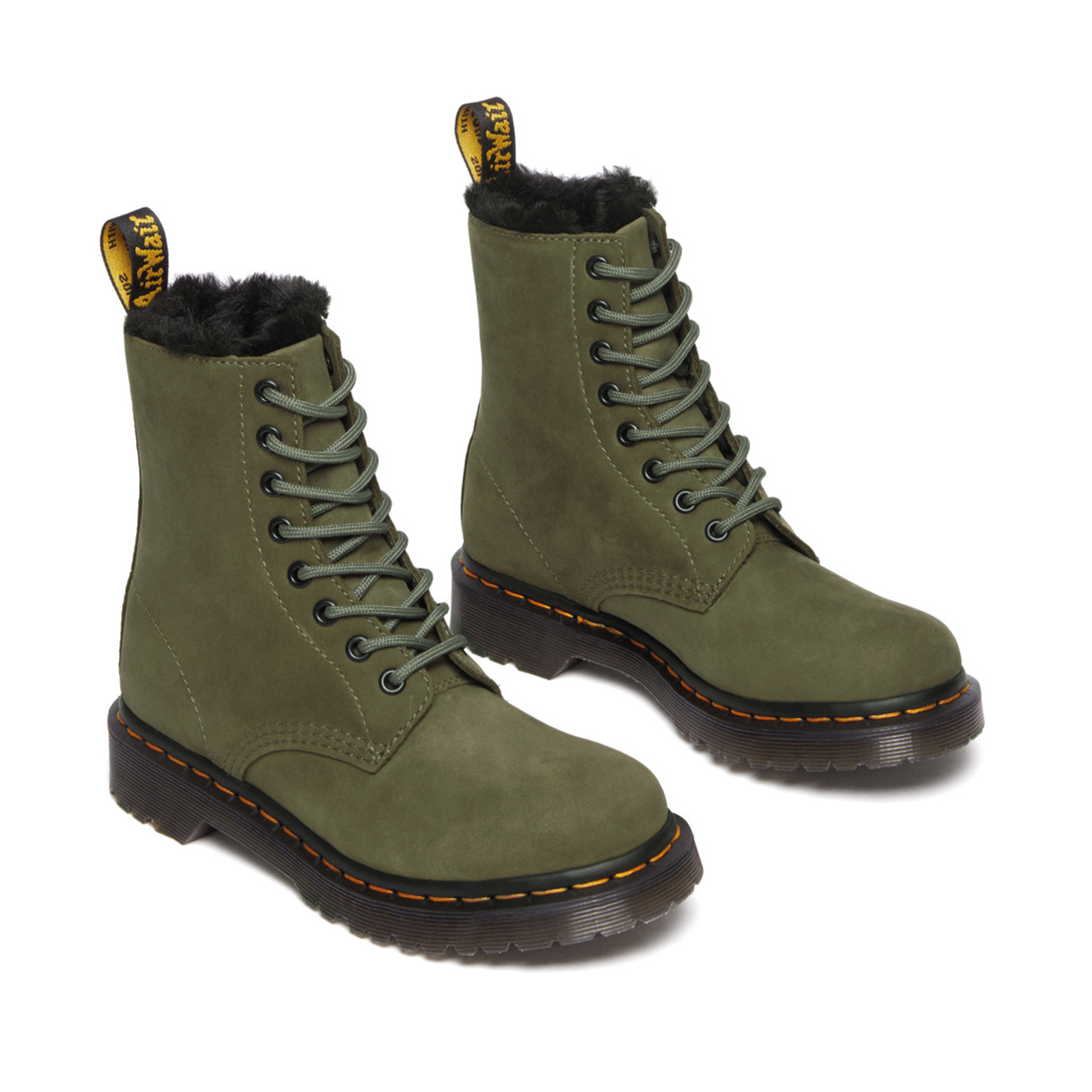 Dr. Martens 1460 Boot Serena Olive