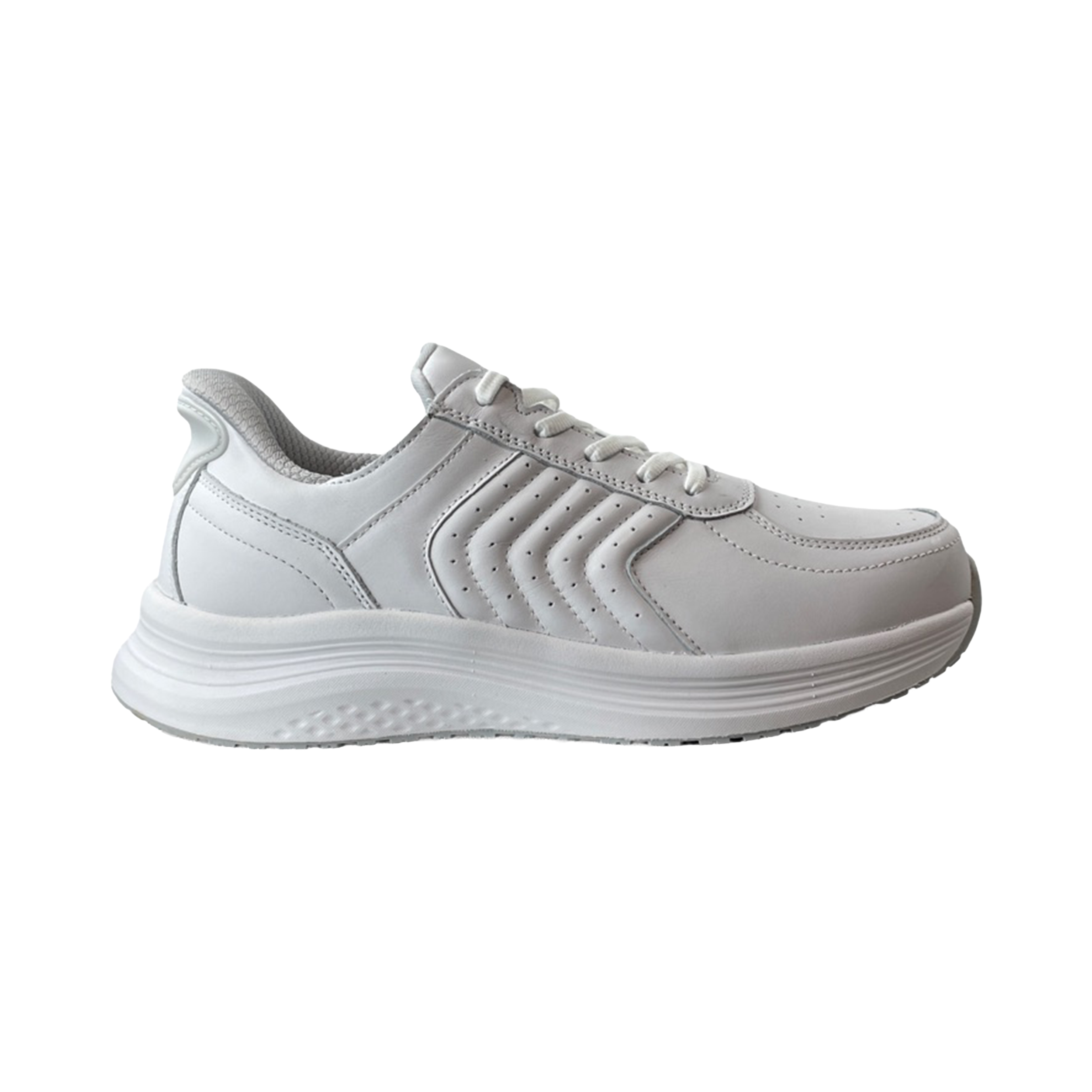 OrthOFeet 2080081M Sneaker Roam Hands-Free Instap White M