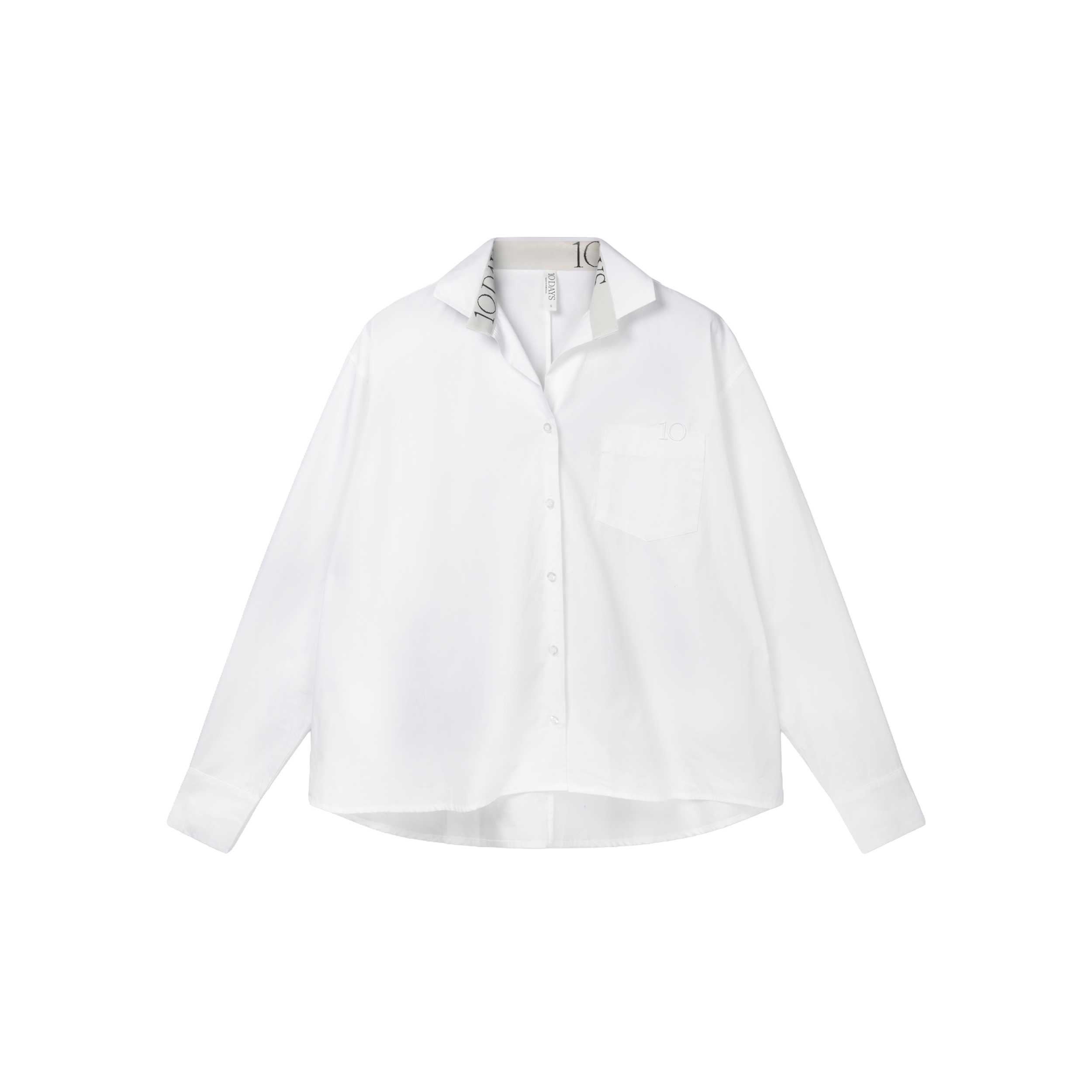 10DAYS 20-422-6203 Shirt White