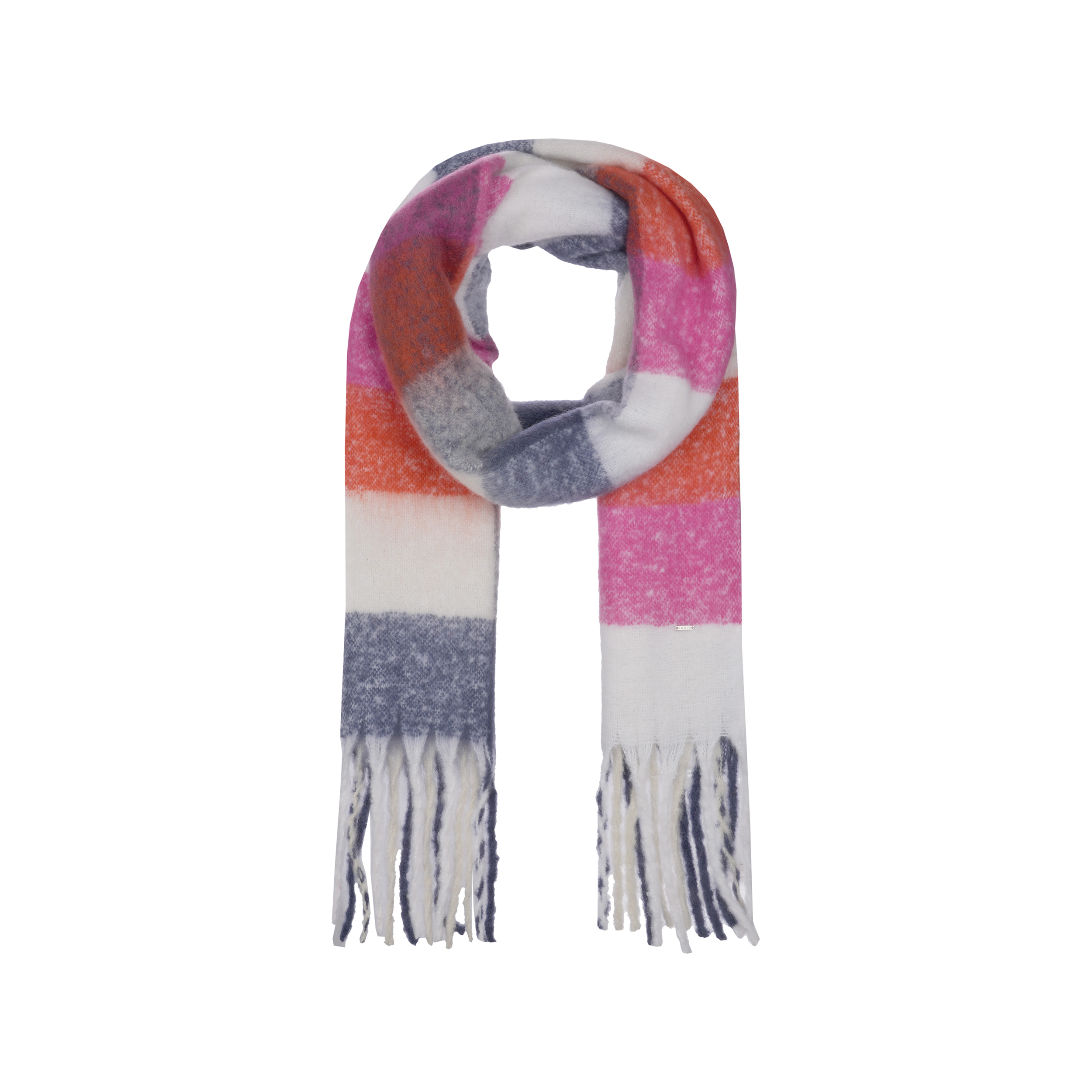 Luhta 38644 Sjaal Naanjoki Blauw/Roze