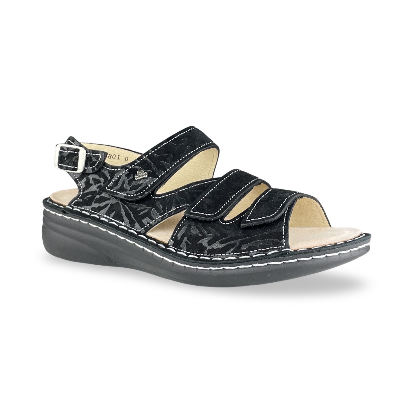 Finn Comfort FinnMellow 2643 Sandaal Praia Nero