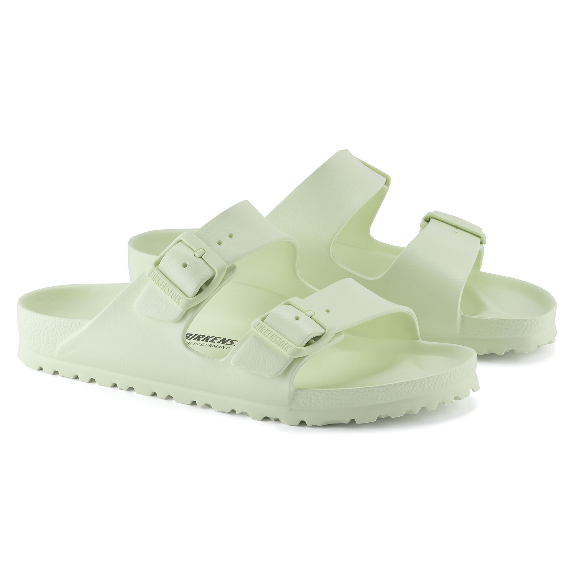 Birkenstock 1024691 Slipper Arizona Essentials Faded Lime Narrow