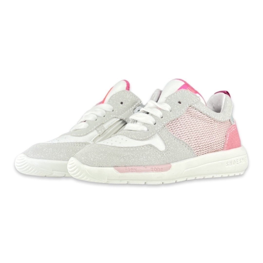 Shoesme RF23S029 Sneaker Runflex Pink/Silver