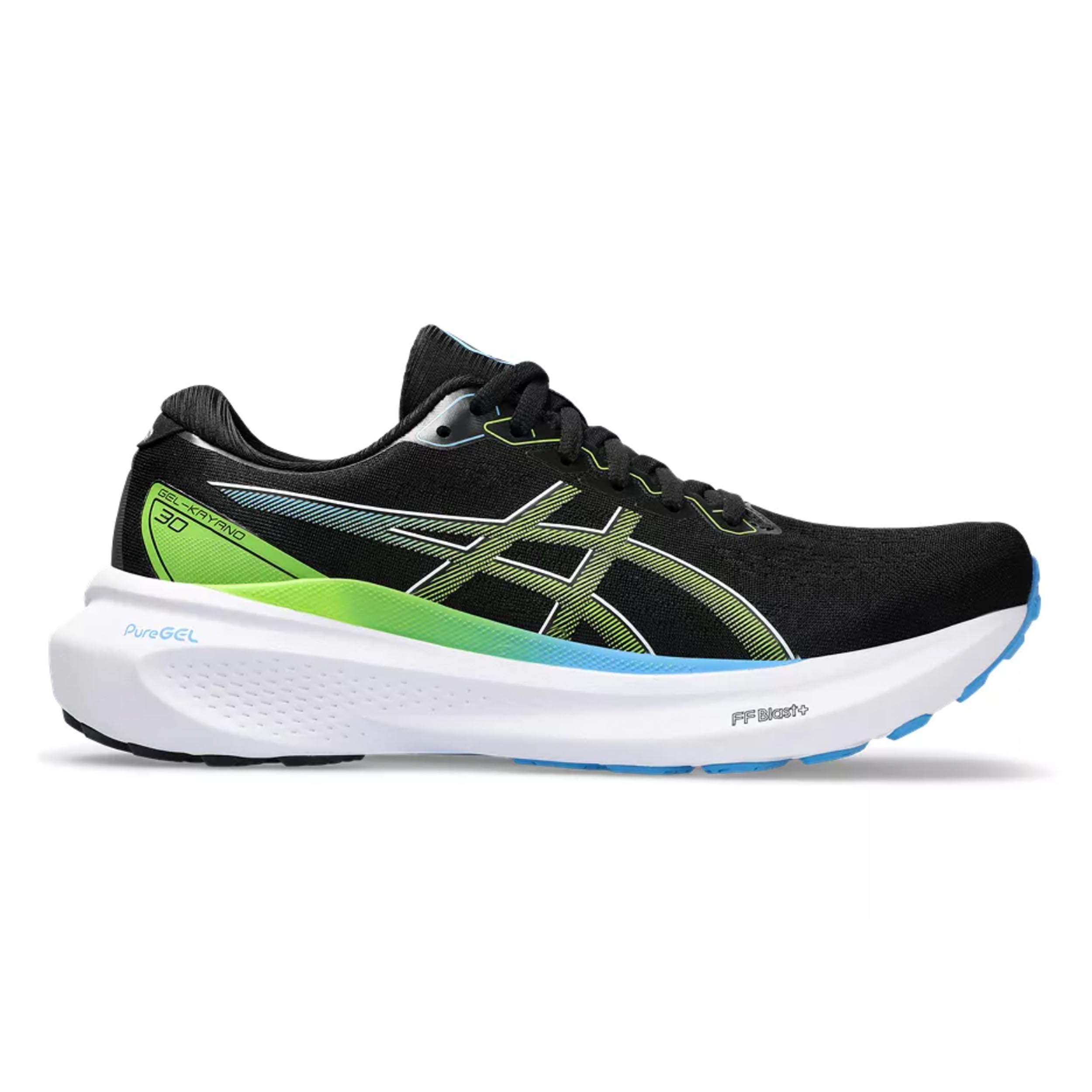 Asics 1011B548 Gel-Kayano 30 Men Black/Electric Lime