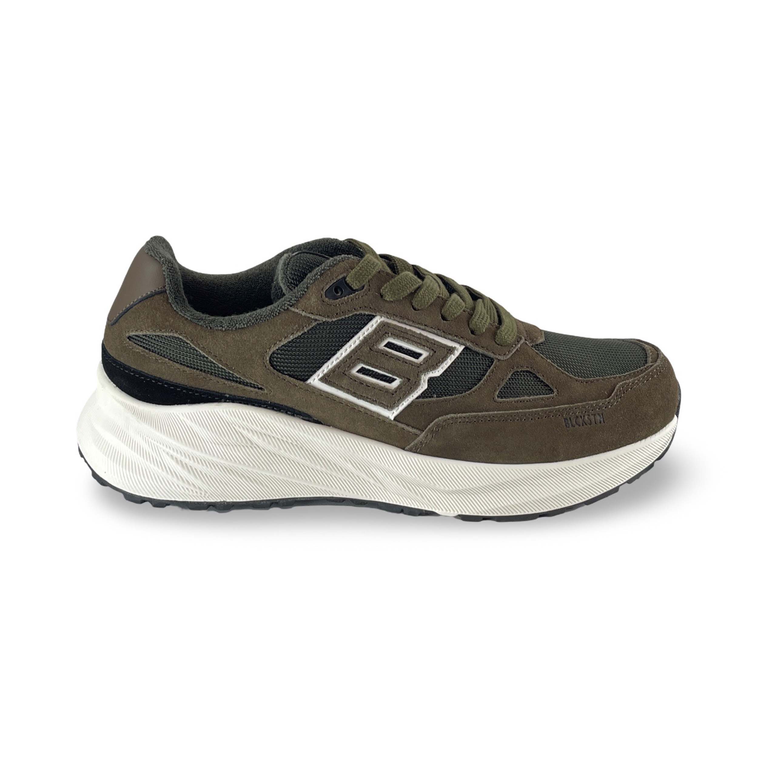 Blackstone DG531 Sneaker Flint Moss Crocodile