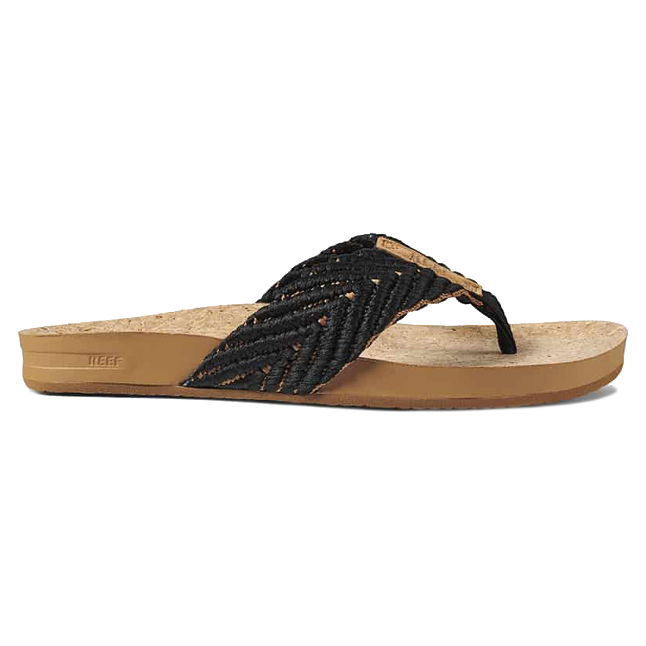 Reef CI3773 Slipper Cushion Strand Black/Natural