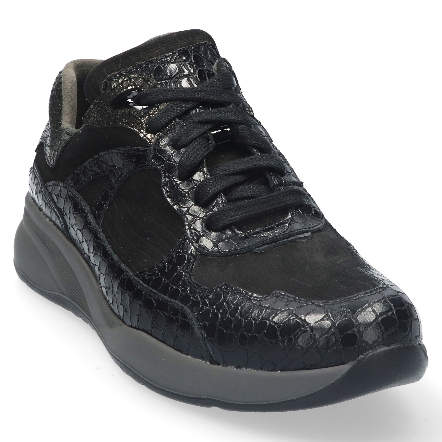 Durea 6283 Sneaker Zwart/Antraciet M
