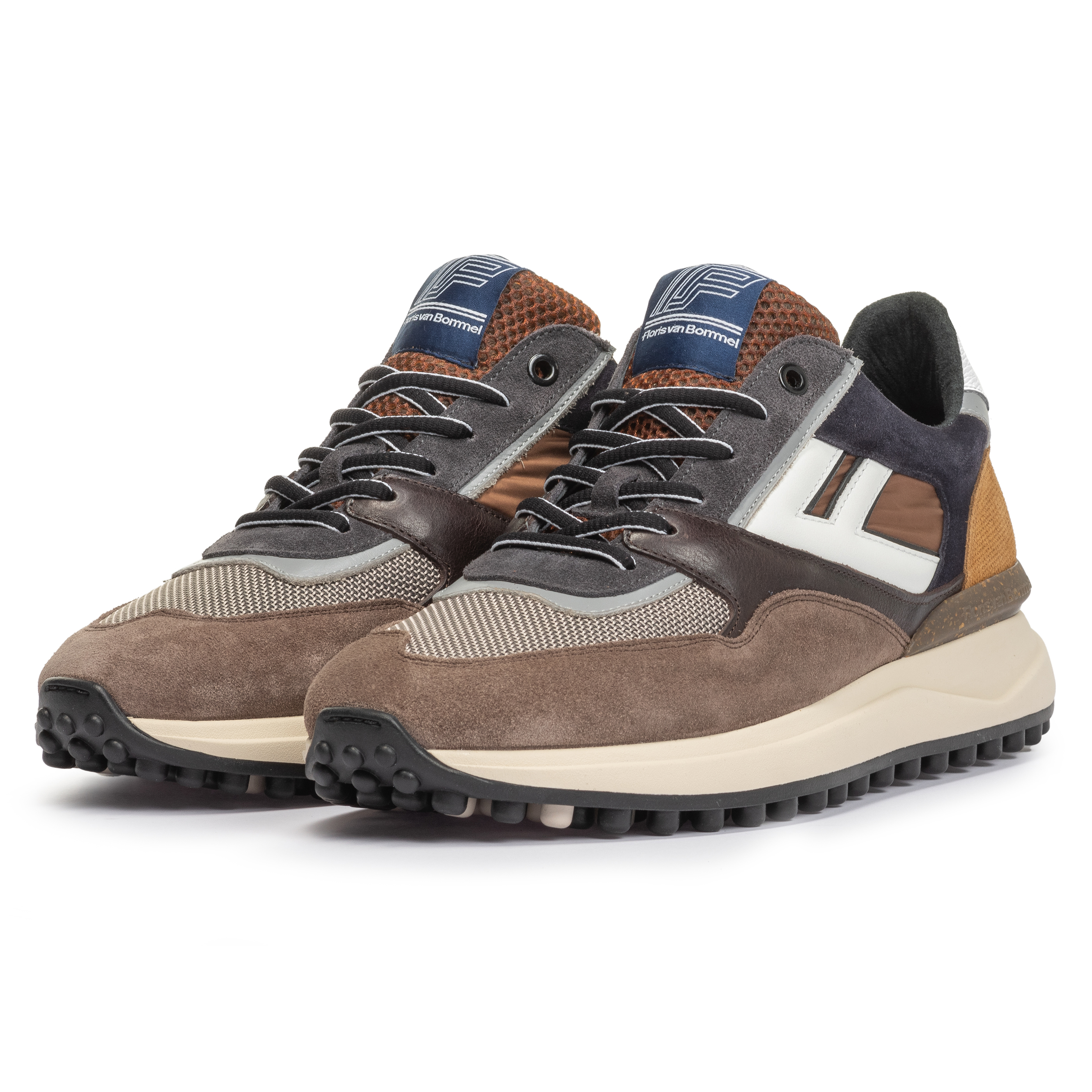 Floris van Bommel SFM-10139 Sneaker Noppi 29.06 Taupe G1/2