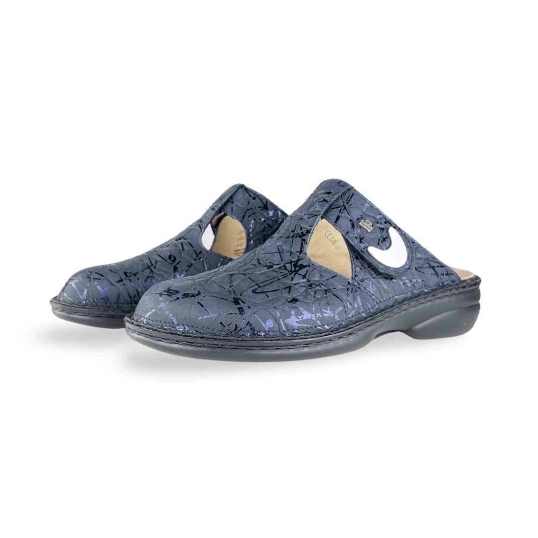  Finn Comfort Classic 2555 Slipper Belem Marine