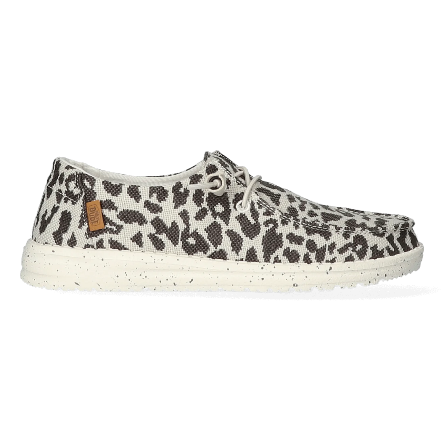 HEYDUDE Wendy Cheetah Grey