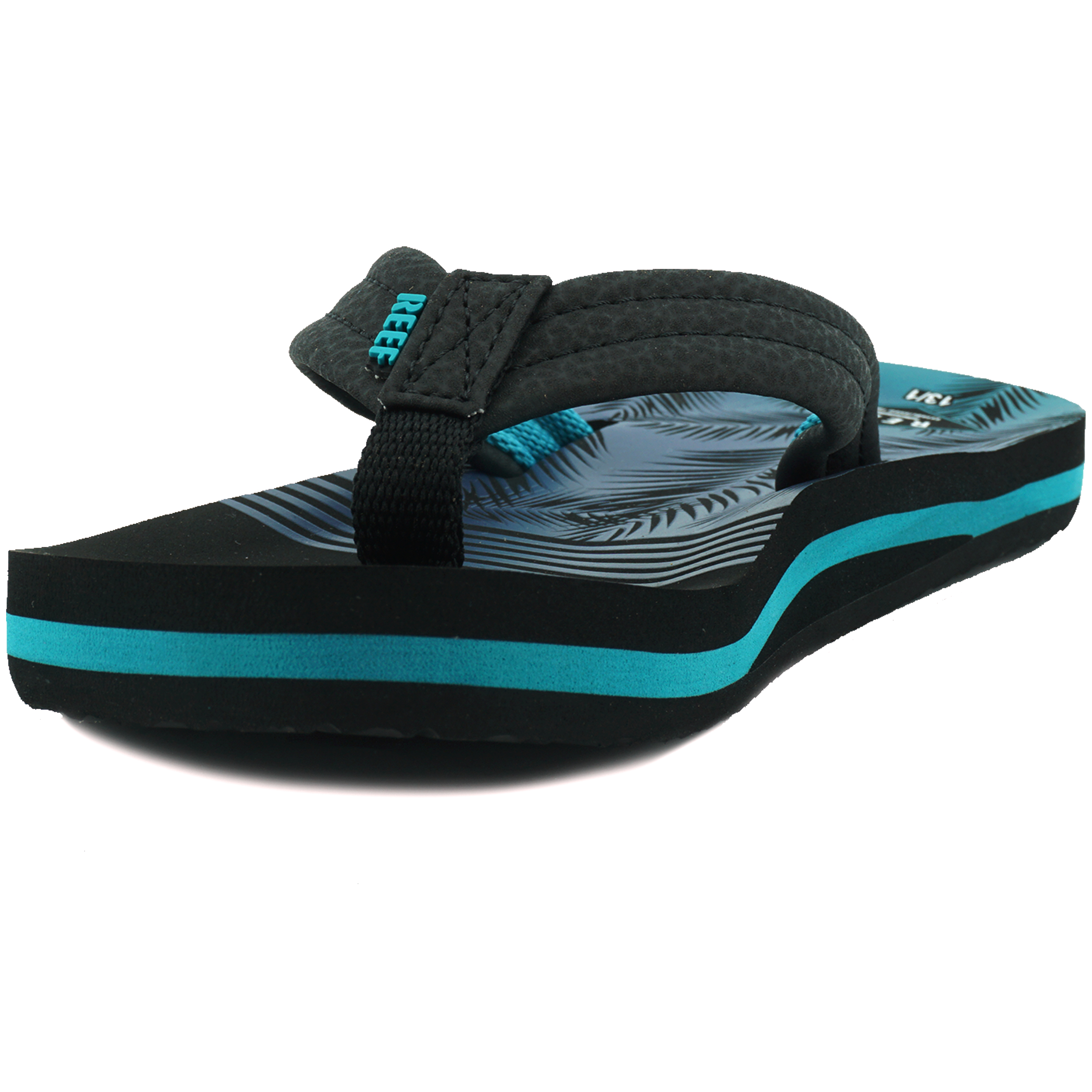 Reef RF0A3 Slipper Kids Ahi Aqa Palms