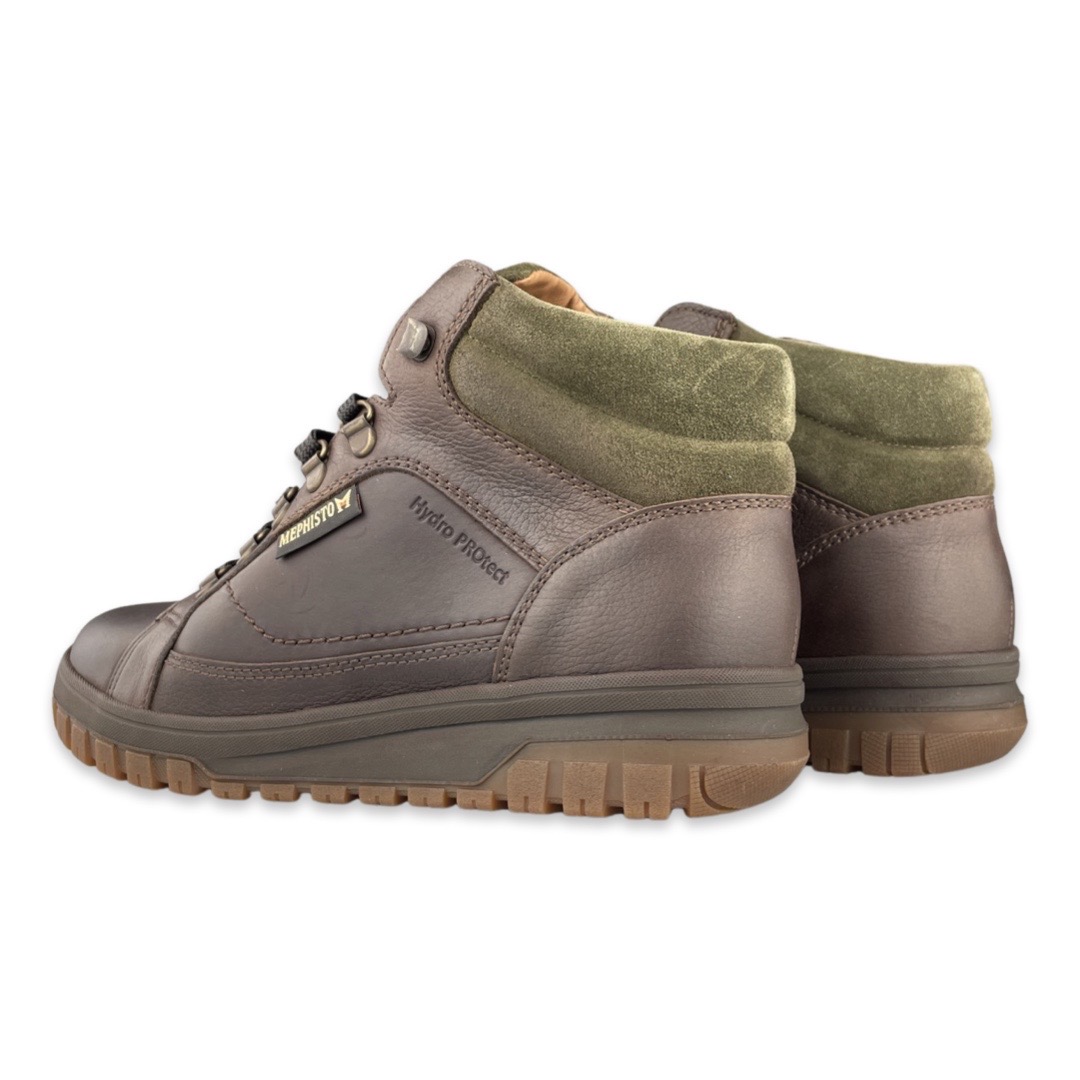 Mephisto Pitt Boot Dark Brown Green