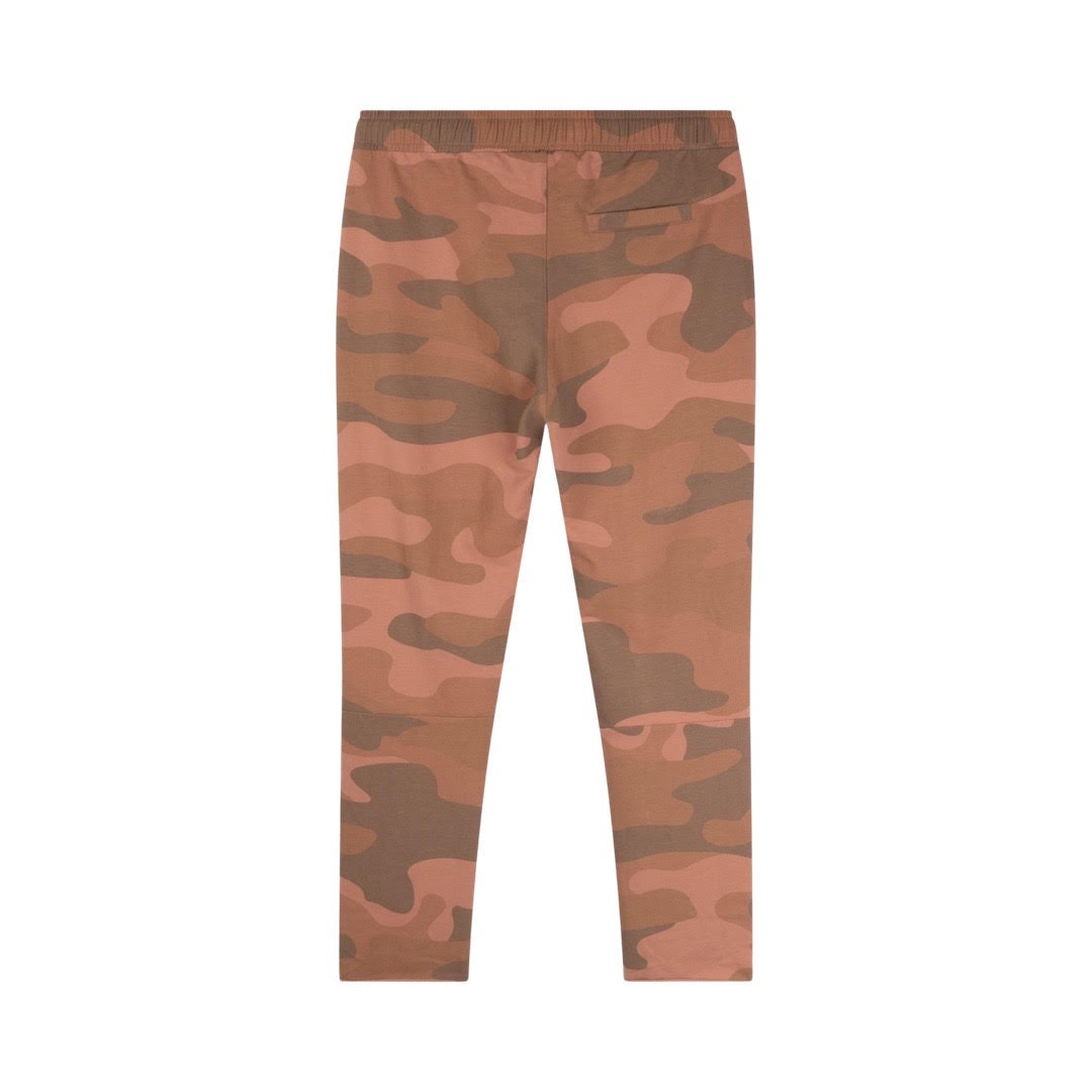 10DAYS 20-015-4201 Cropped Jogger Camo Saddle Brown Long