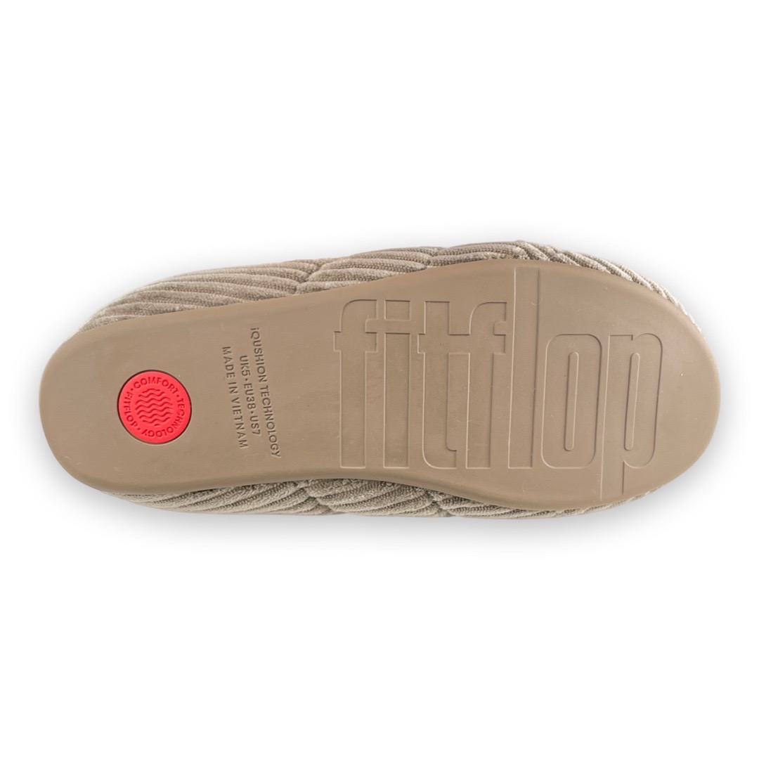 FitFlop GQ3 Pantoffel Chrissie Minky Grey