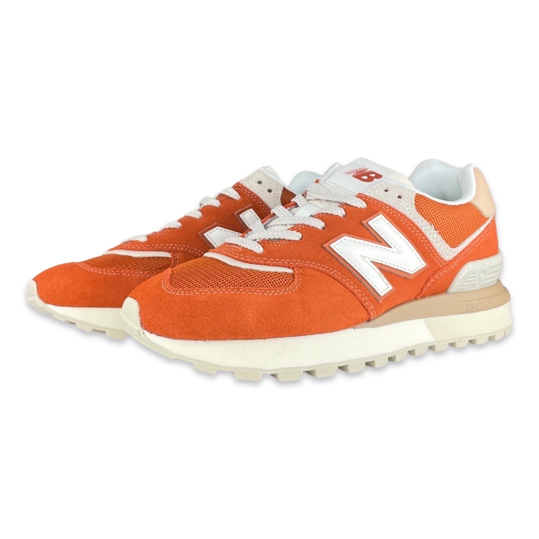 New Balance 574 Sneaker Brown/White