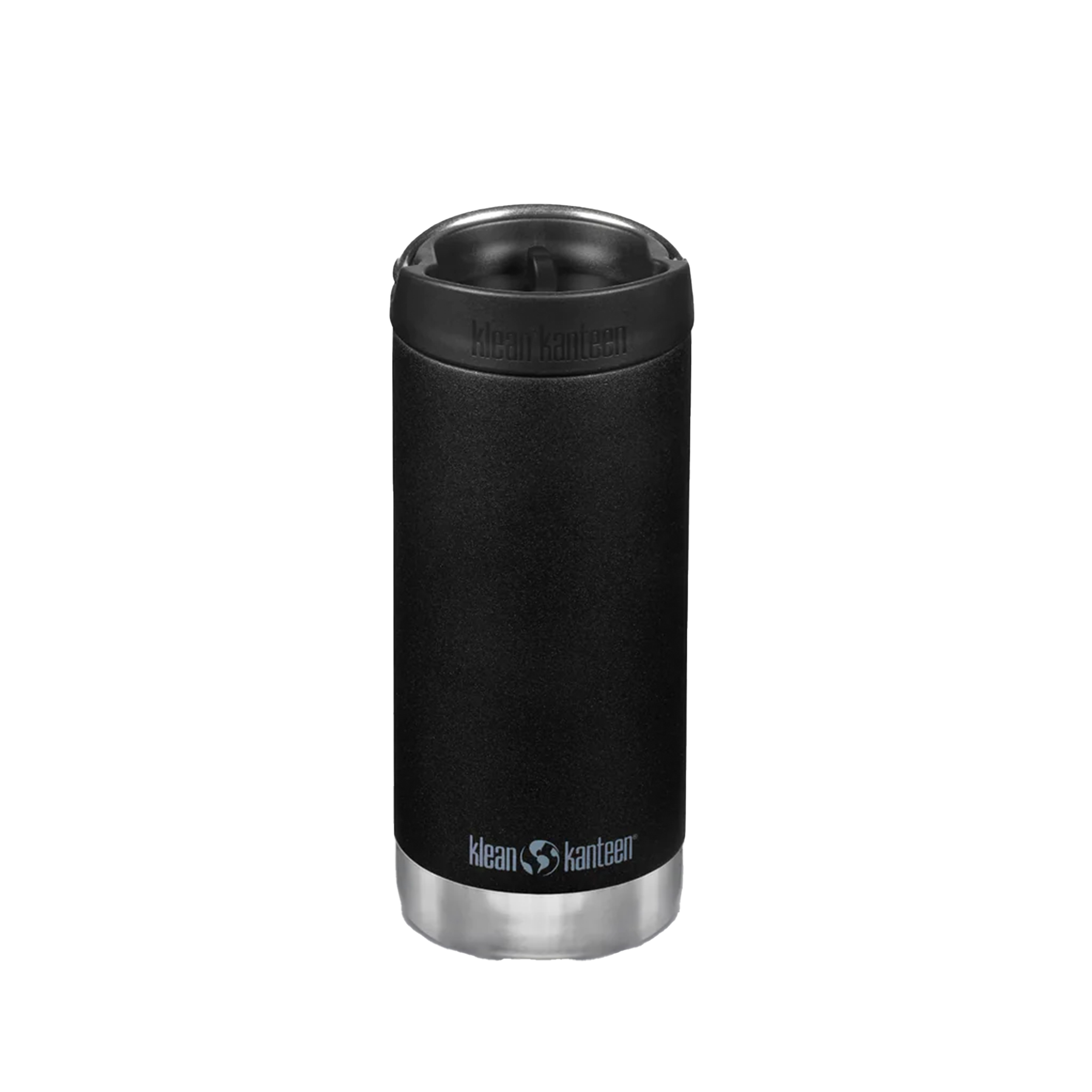 Klean Kanteen 1008302 Isolatiefles TKWide 355ml Met Koffiedop Shale Black
