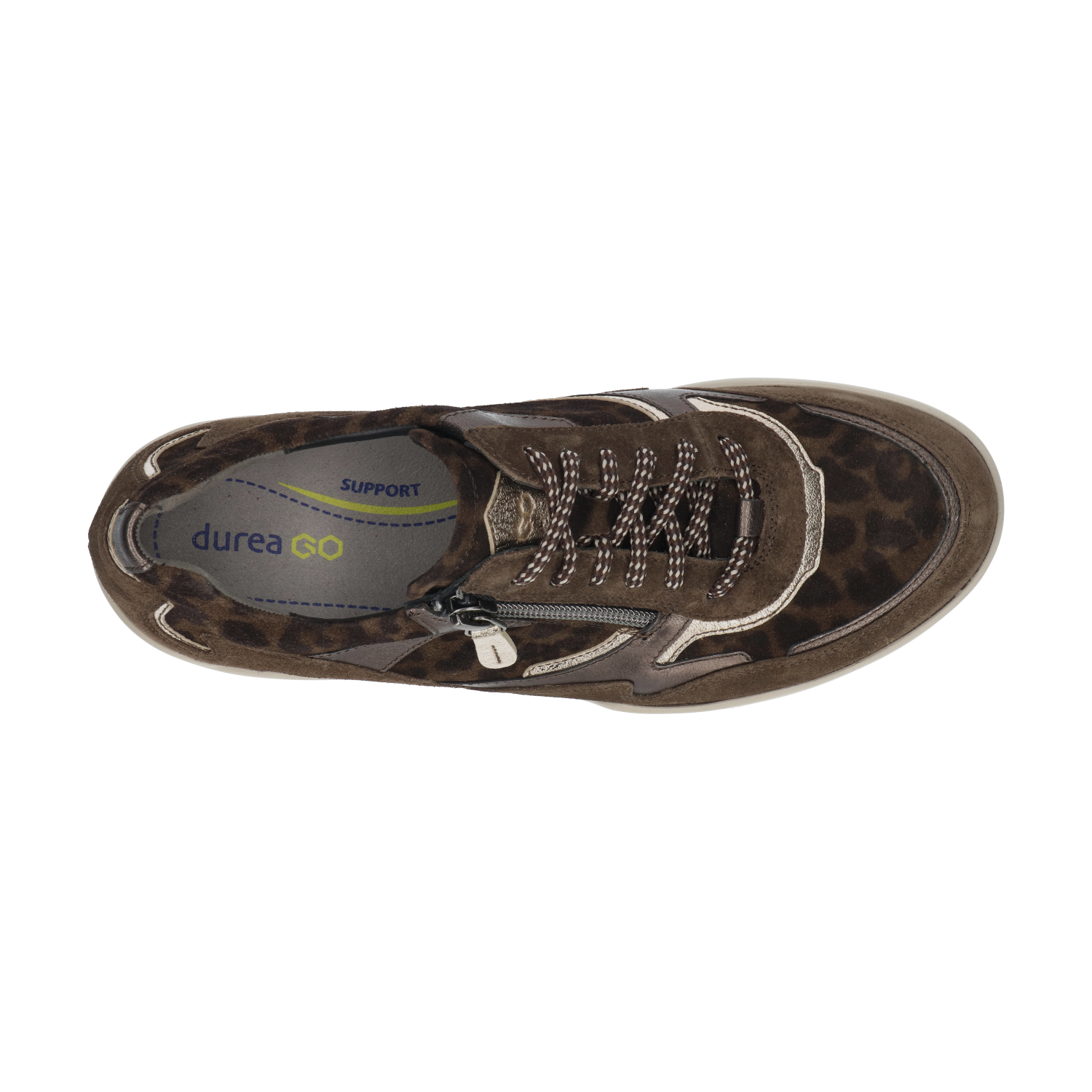 Durea 6252 Sneaker Olijf/Smog K