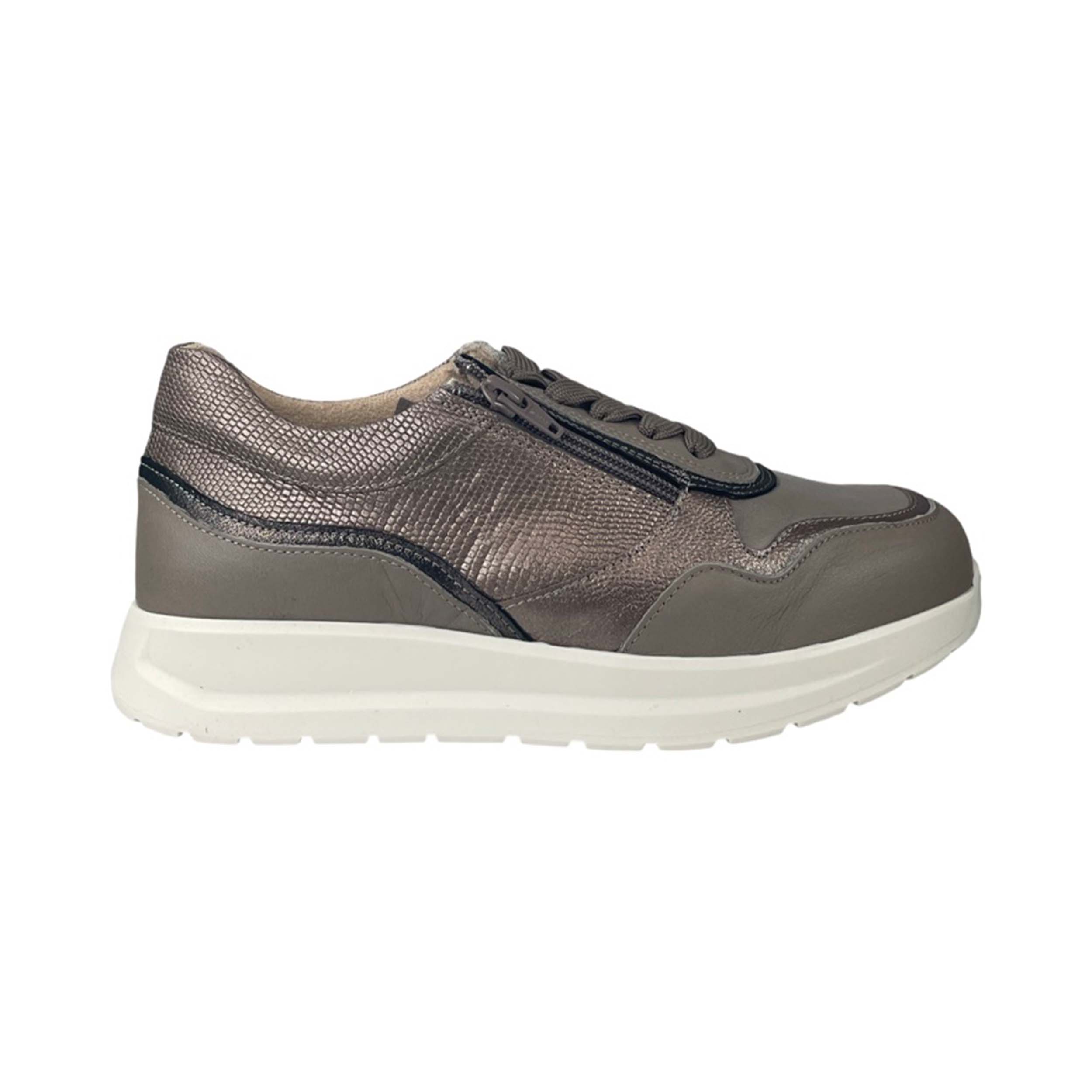 Nimco 7004 Sneaker Gentle Dark Taupe Combi Kx