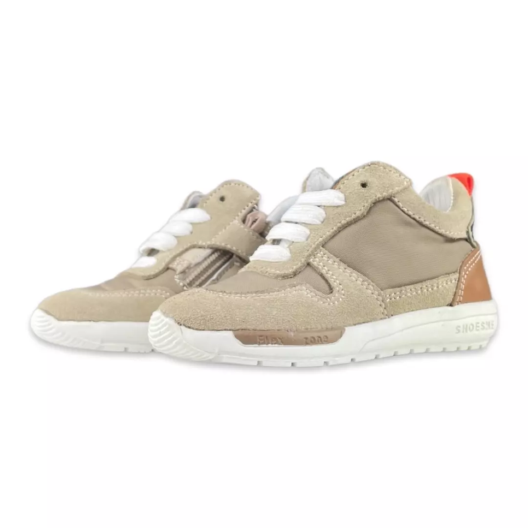 Shoesme RF23S030 Sneaker Runflex Beige