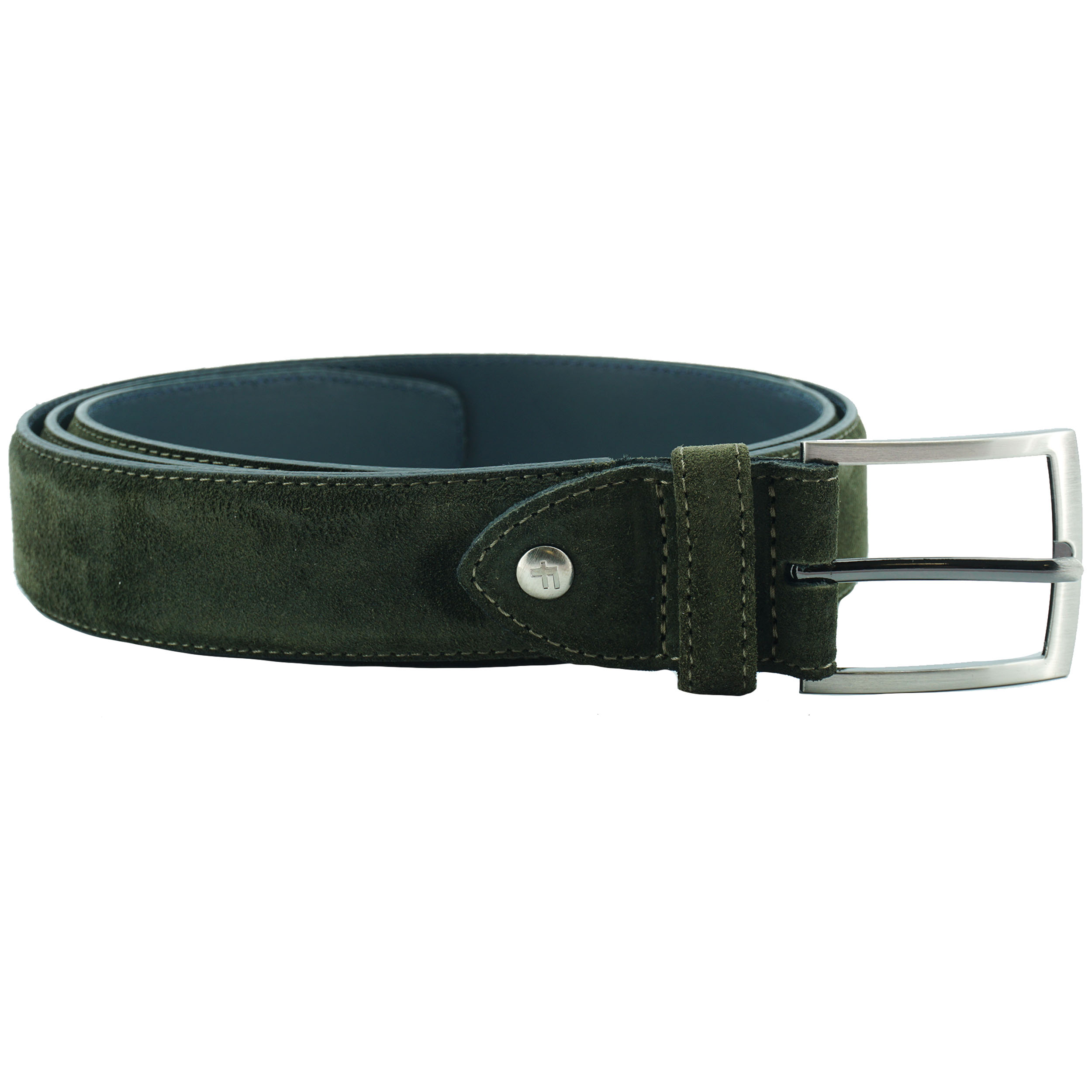 Van Bommel D.Green Suede Floris Belts