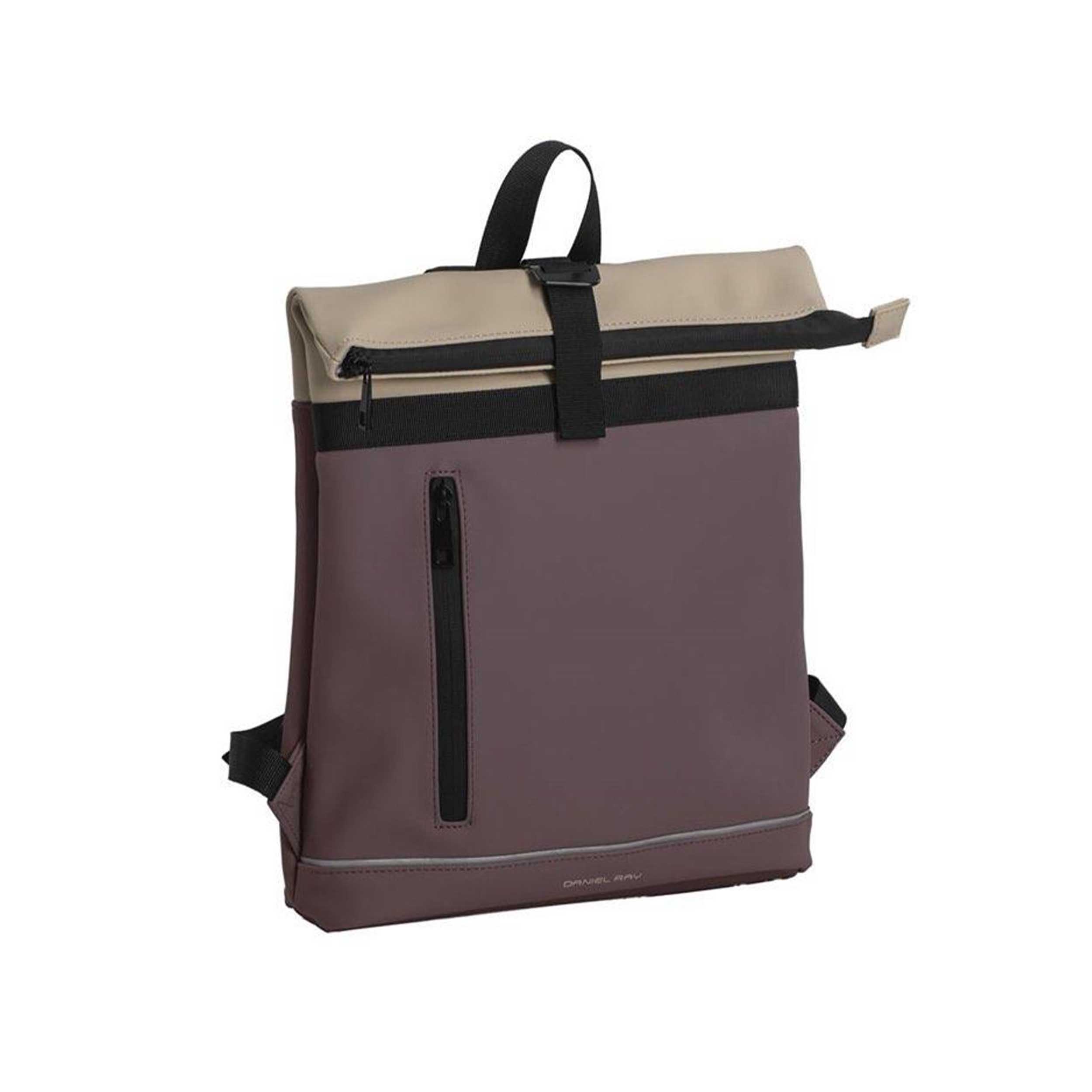 Daniel Ray 1468 Rolltop Rugtas Seattle Oud Paars/Khaki Daniel Ray 1468 Rolltop Rugtas Seattle Oud Paars/Khaki