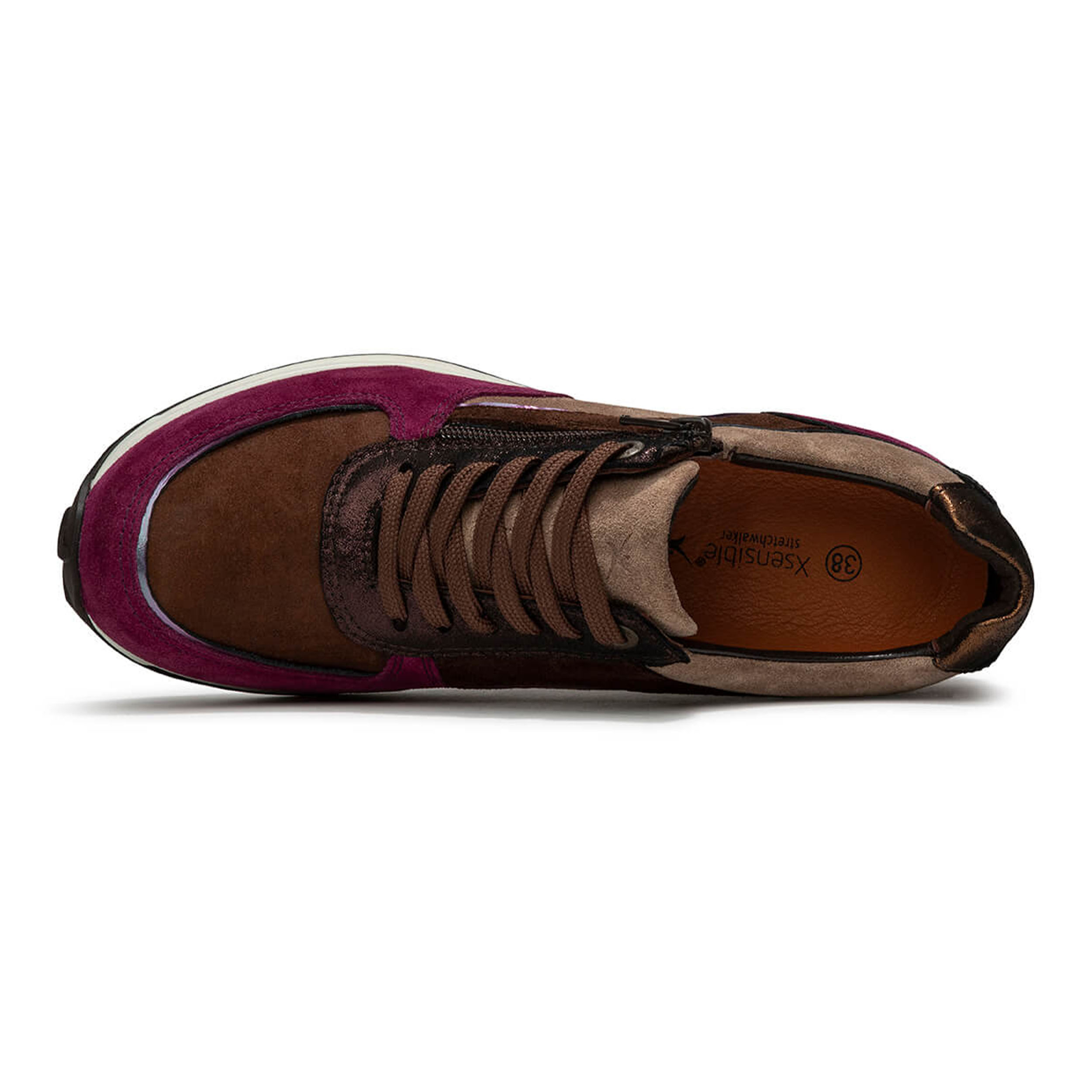 Xsensible 30112.2 Sneaker Lucca Brown Combi Gx