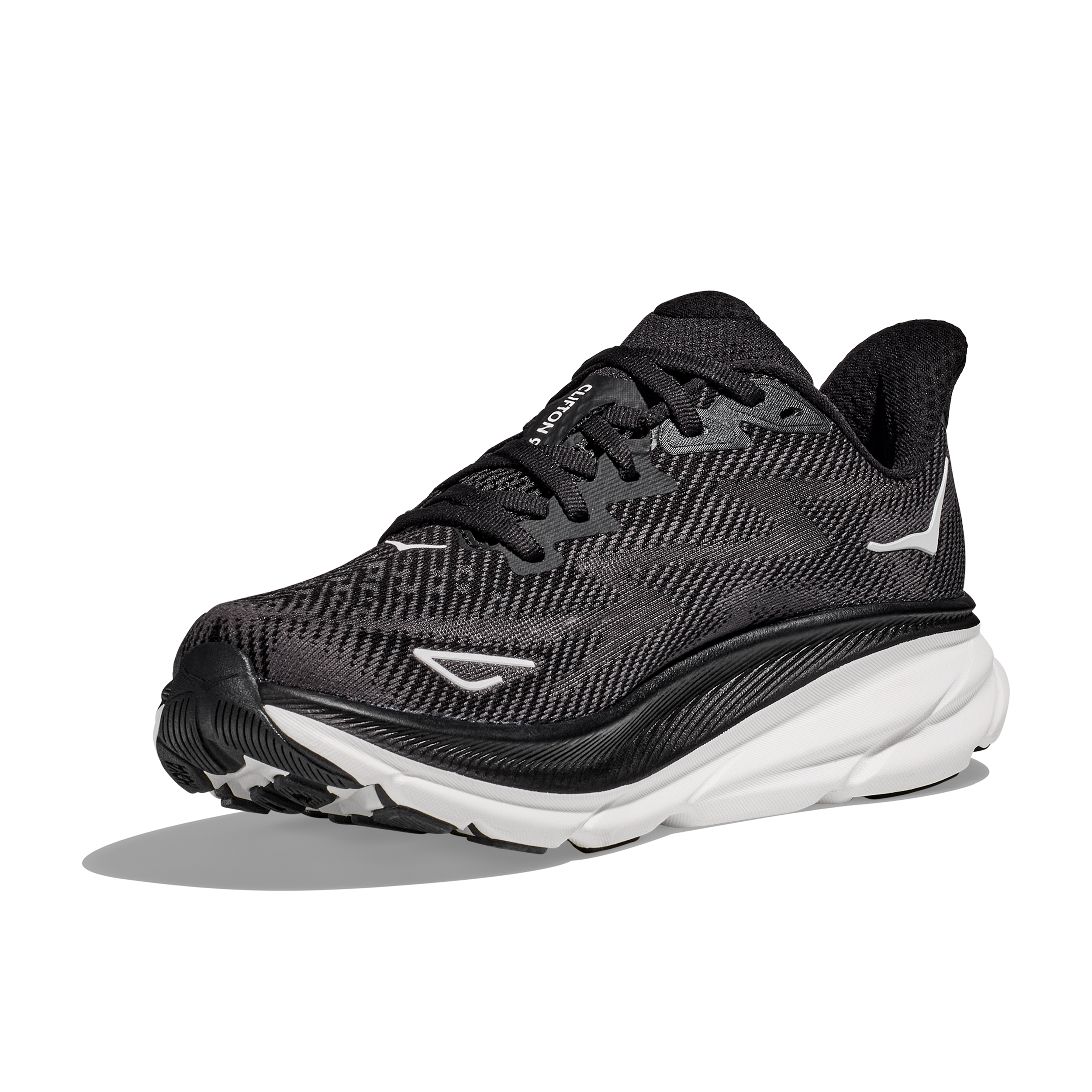 Hoka 1132211 Clifton Women Black/White Wide