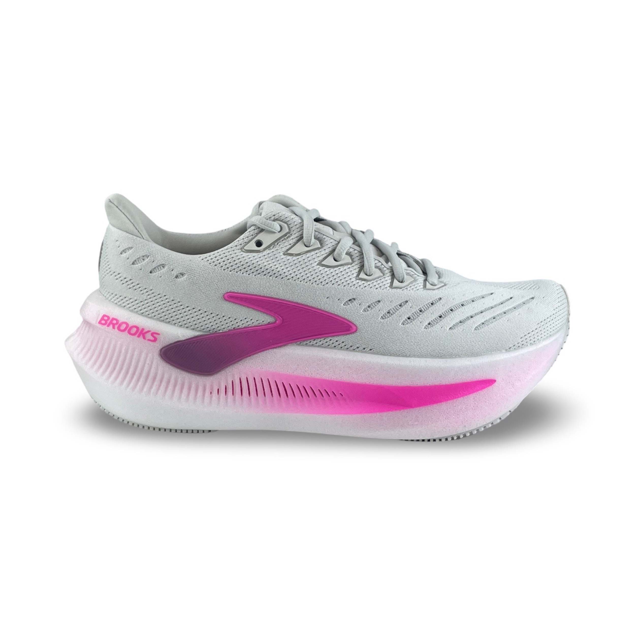 Brooks 120468 Glycerin Max 2 Women Oyster/Argyle/Cyber Pink